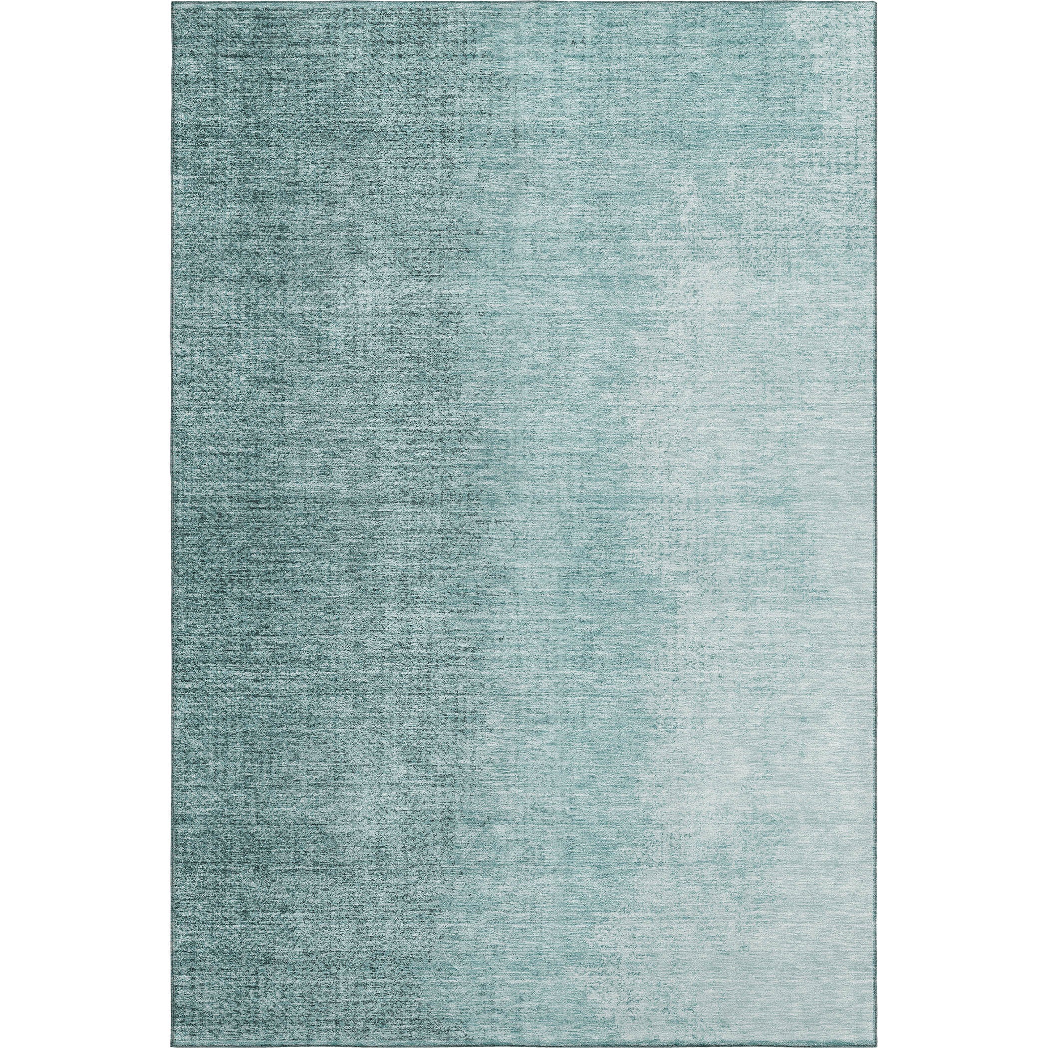 Mostar Machine Washable Transitional Teal Rug 2'6" x 3'10" #shape_Rectangle