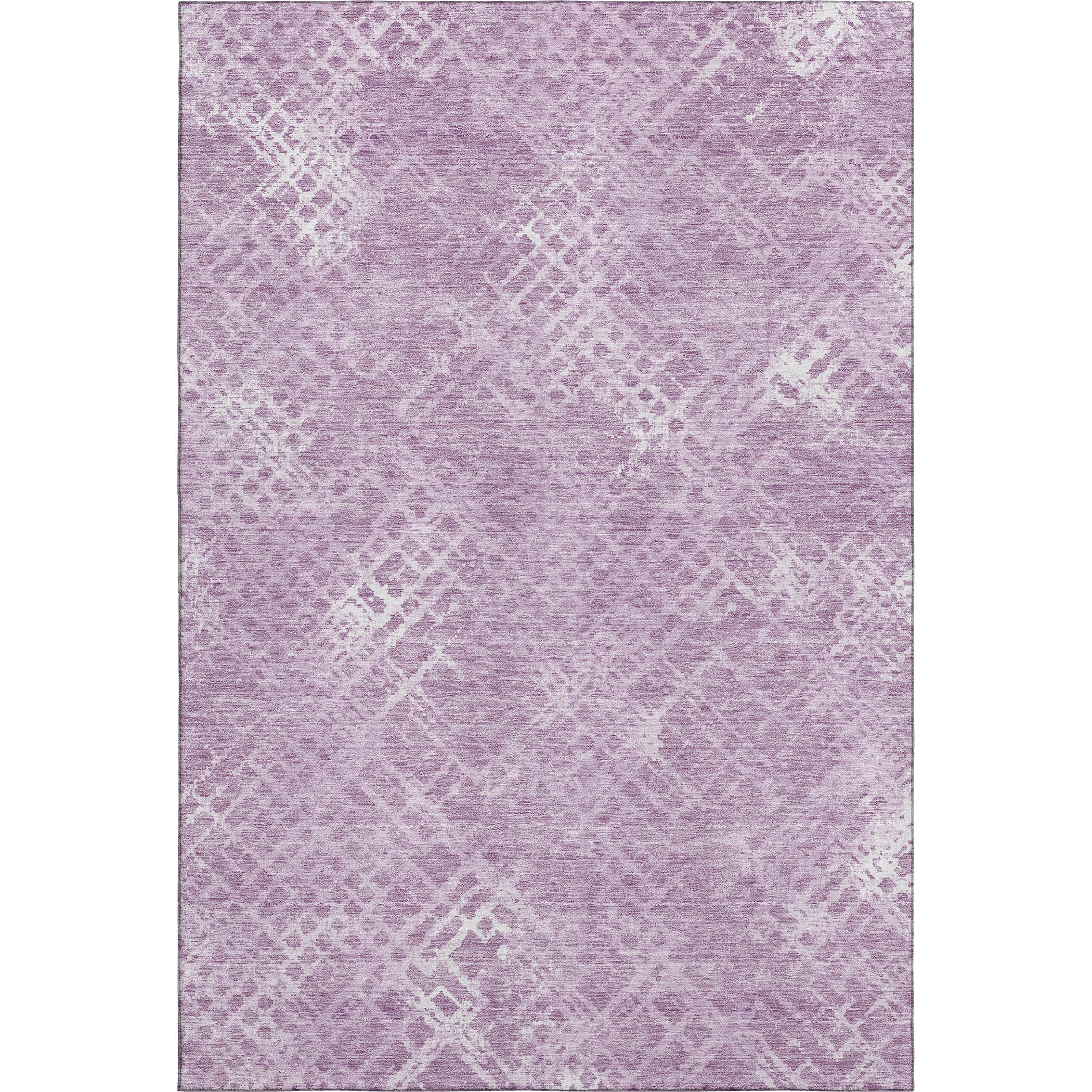 Tallinn Machine Washable Transitional Lavender Purple Rug 2'6" x 3'10" #shape_Rectangle