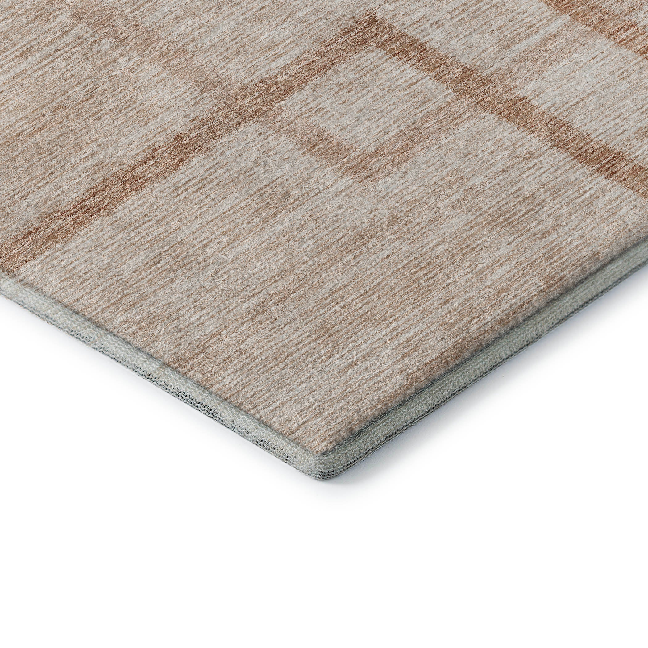 Montevideo Machine Washable Transitional Coral Orange Rug 1'8" x 2'6" #shape_Rectangle