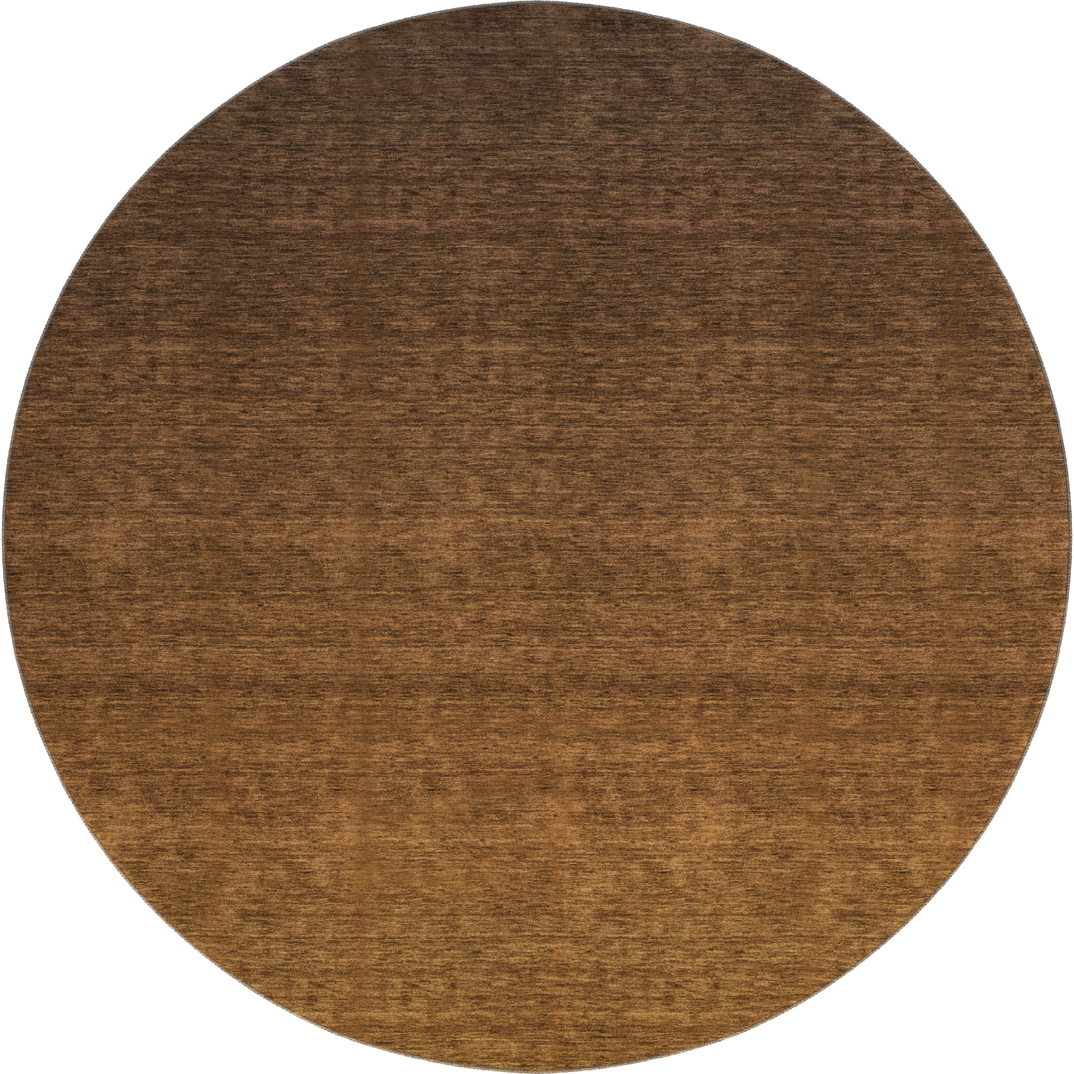 Tallinn Machine Washable Transitional Chocolate Brown Rug 8' x 8' #shape_Round
