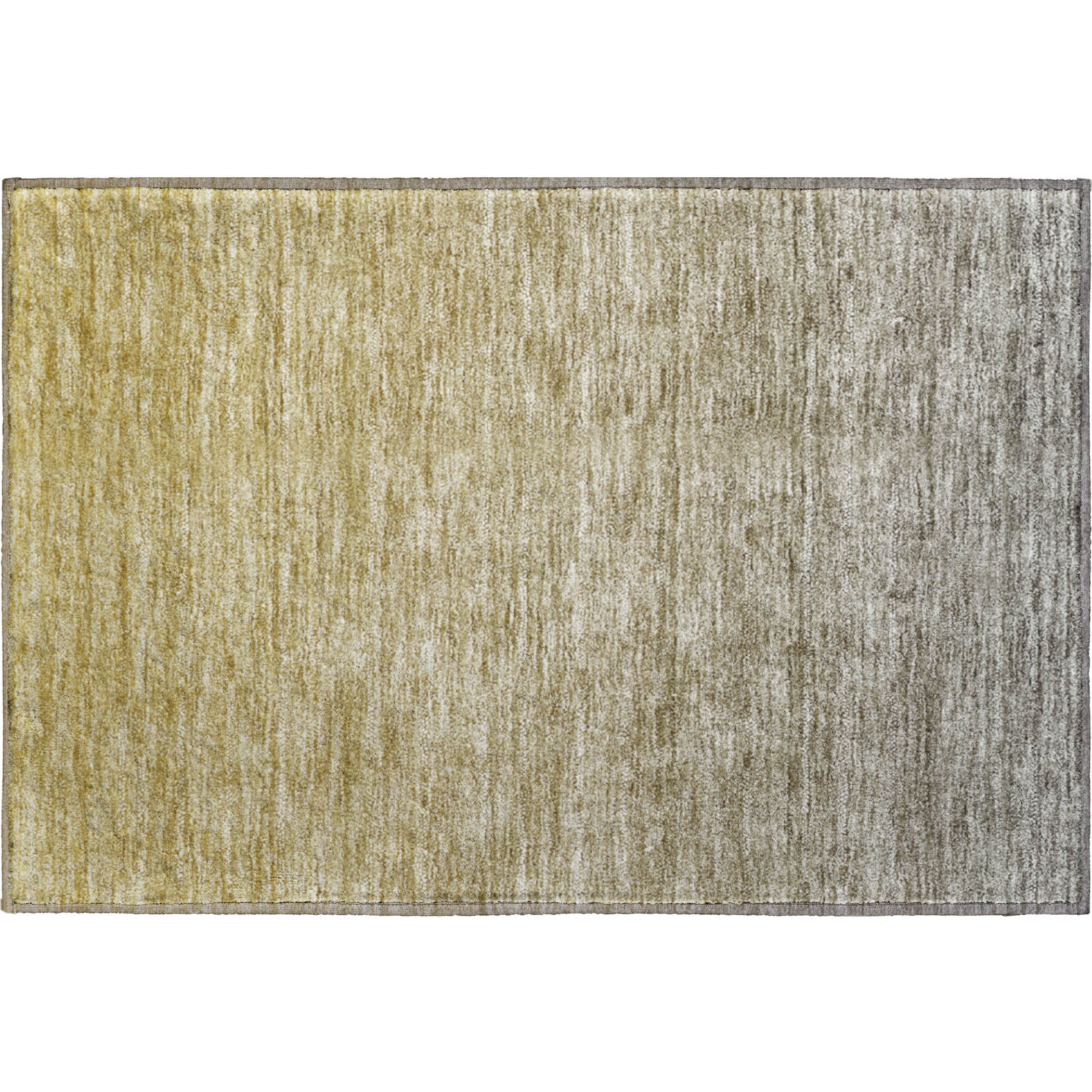 Tallinn Machine Washable Transitional Gold Rug 1'8" x 2'6" #shape_Rectangle