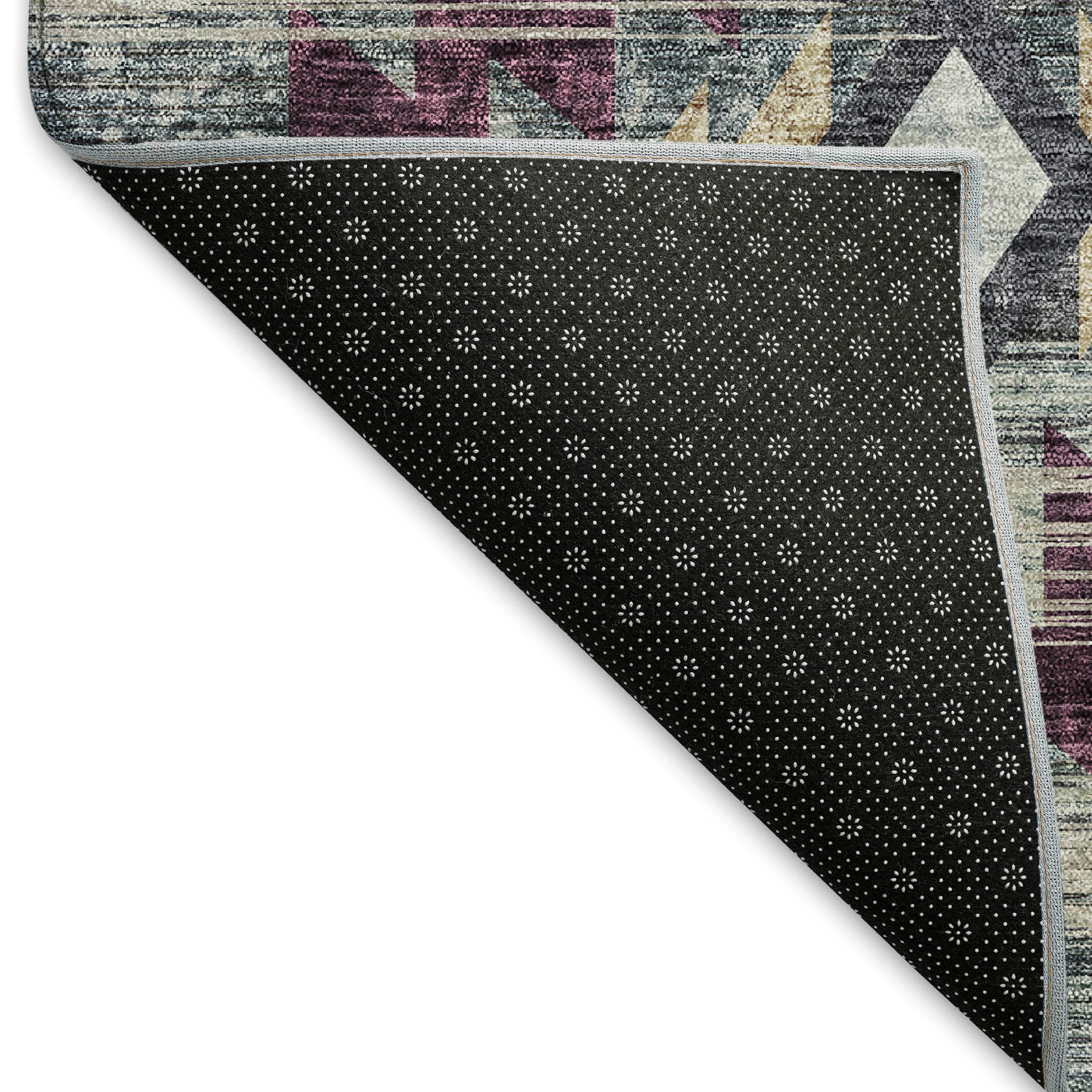 Ghent Machine Washable Transitional Gray Rug 1'8" x 2'6" #shape_Rectangle