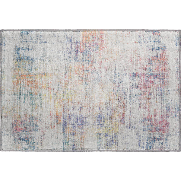Bogota Machine Washable Transitional Ivory Rug 1'8" x 2'6"