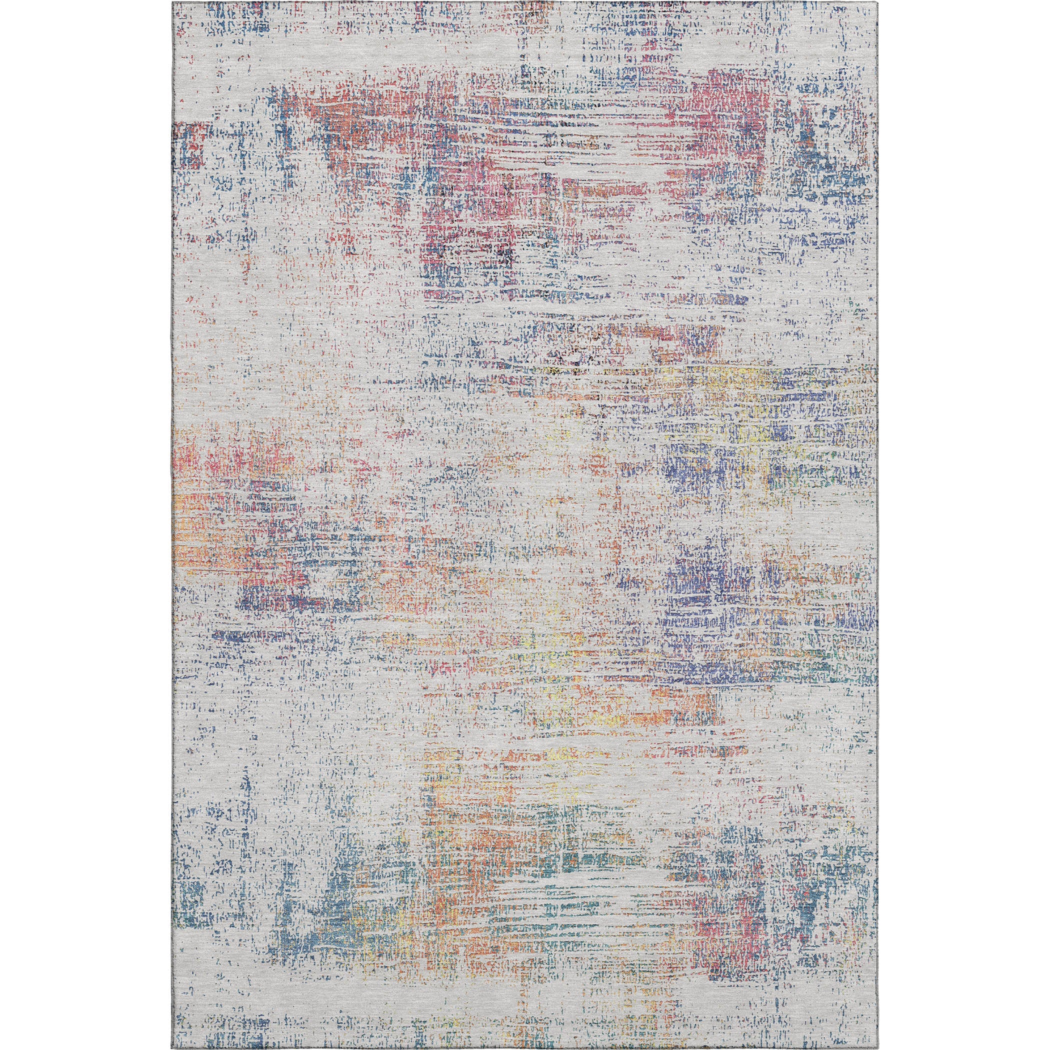 Bogota Machine Washable Transitional Ivory Rug 2'6" x 3'10" #shape_Rectangle