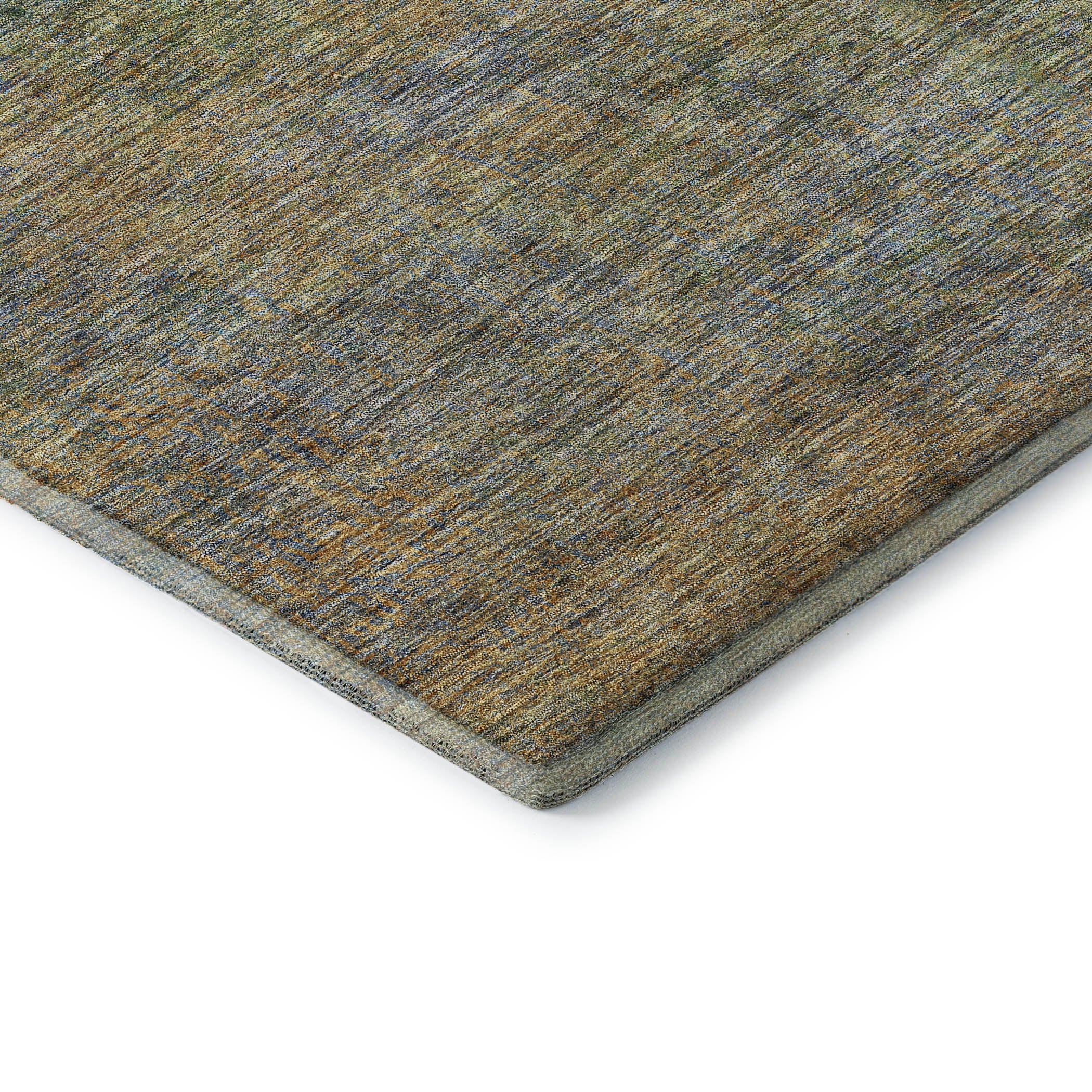 Siena Machine Washable Transitional Green Rug 1'8" x 2'6" #shape_Rectangle