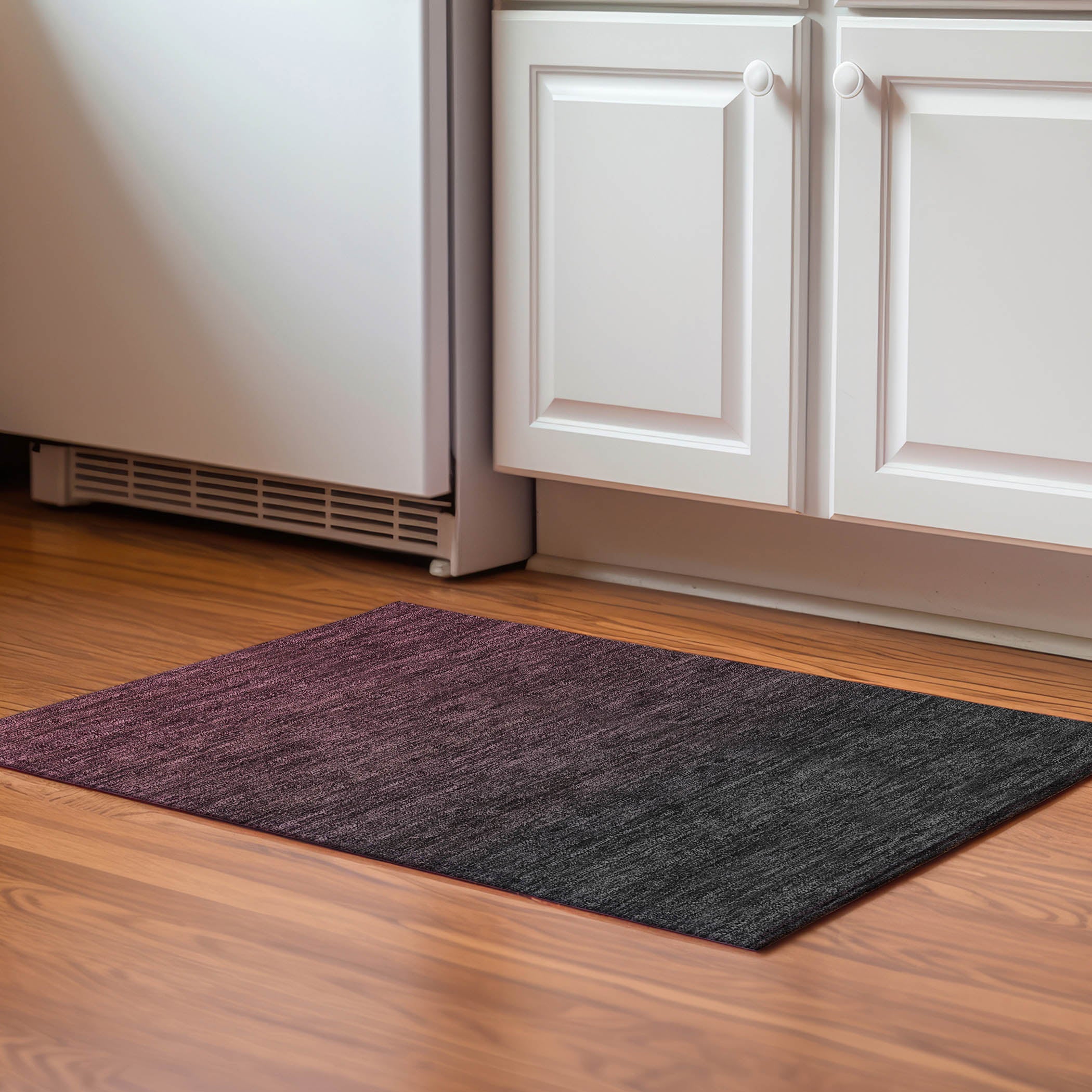 Lucerne Machine Washable Transitional Merlot Red Rug 1'8" x 2'6" #shape_Rectangle