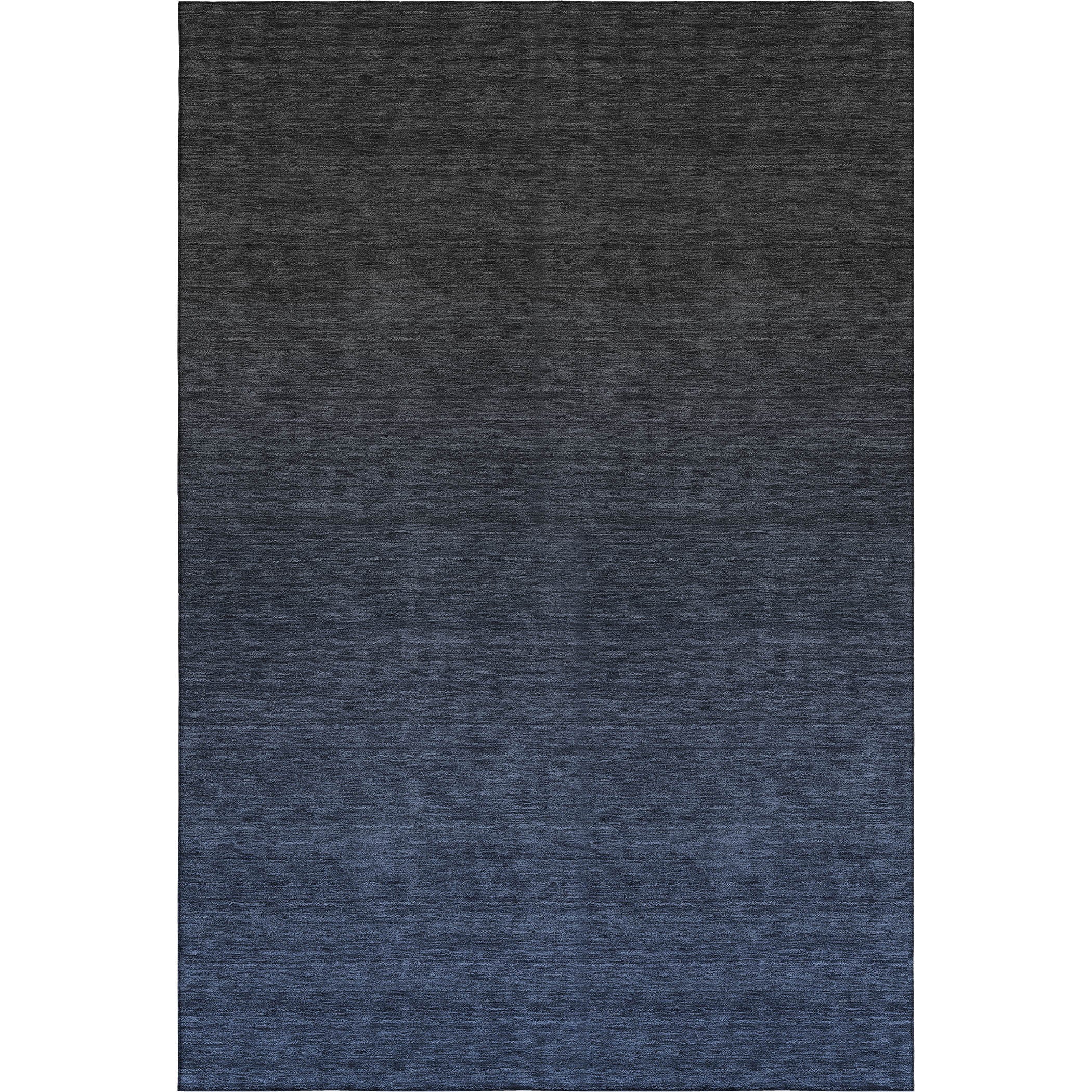 Lucerne Machine Washable Transitional Navy Blue Rug 2'6" x 3'10" #shape_Rectangle