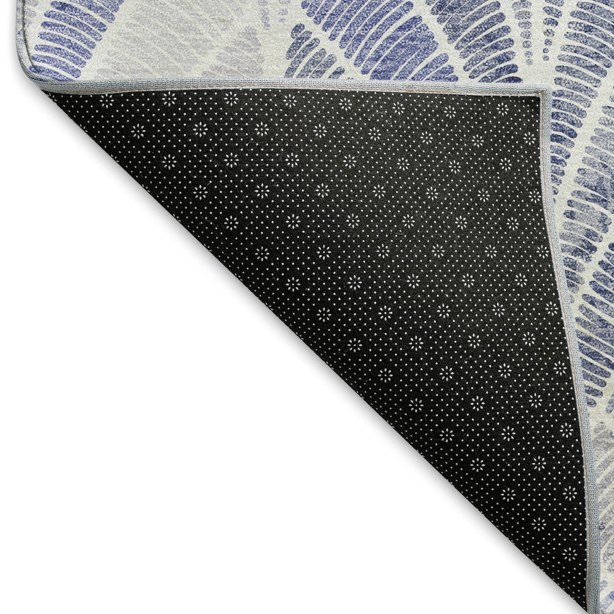 Montevideo Machine Washable Transitional Denim Blue Rug 1'8" x 2'6" #shape_Rectangle