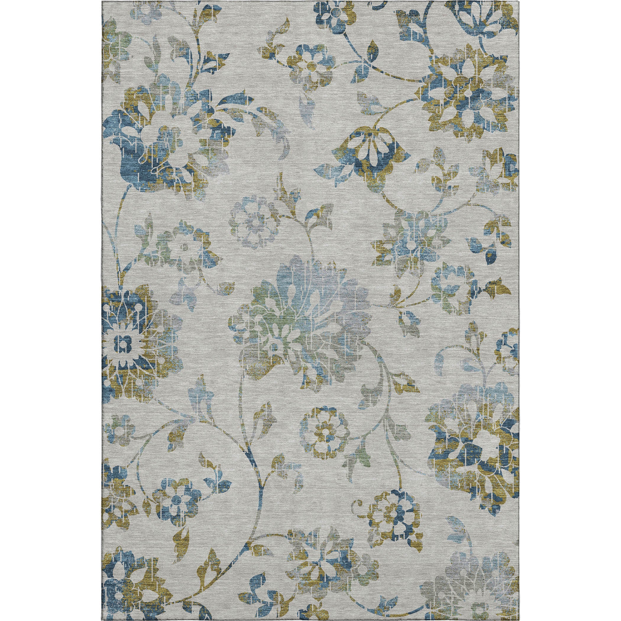 Cusco Machine Washable Transitional Taupe Brown Rug 2'6" x 3'10" #shape_Rectangle