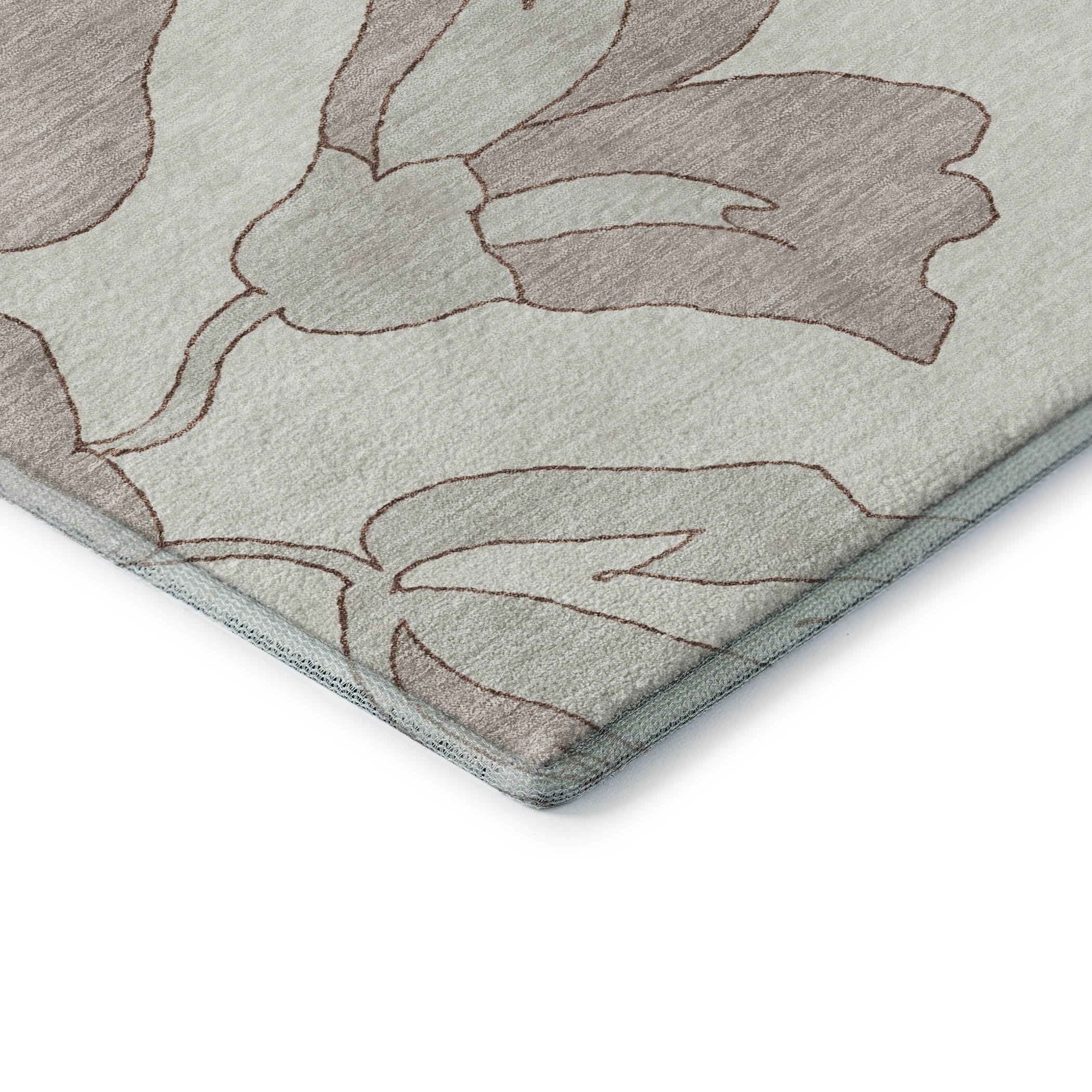 Oaxaca Machine Washable Transitional Ivory Rug 1'8" x 2'6" #shape_Rectangle