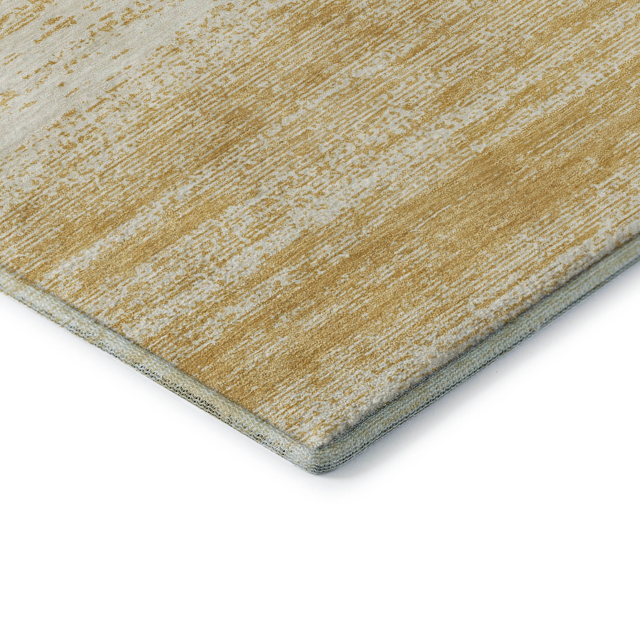 Vienna Machine Washable Transitional Gold Rug 1'8" x 2'6" #shape_Rectangle