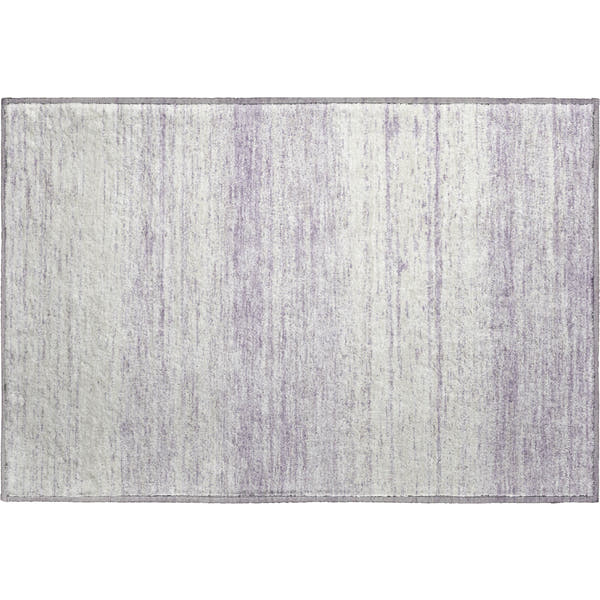Vienna Machine Washable Transitional Lavender Purple Rug 1'8" x 2'6"