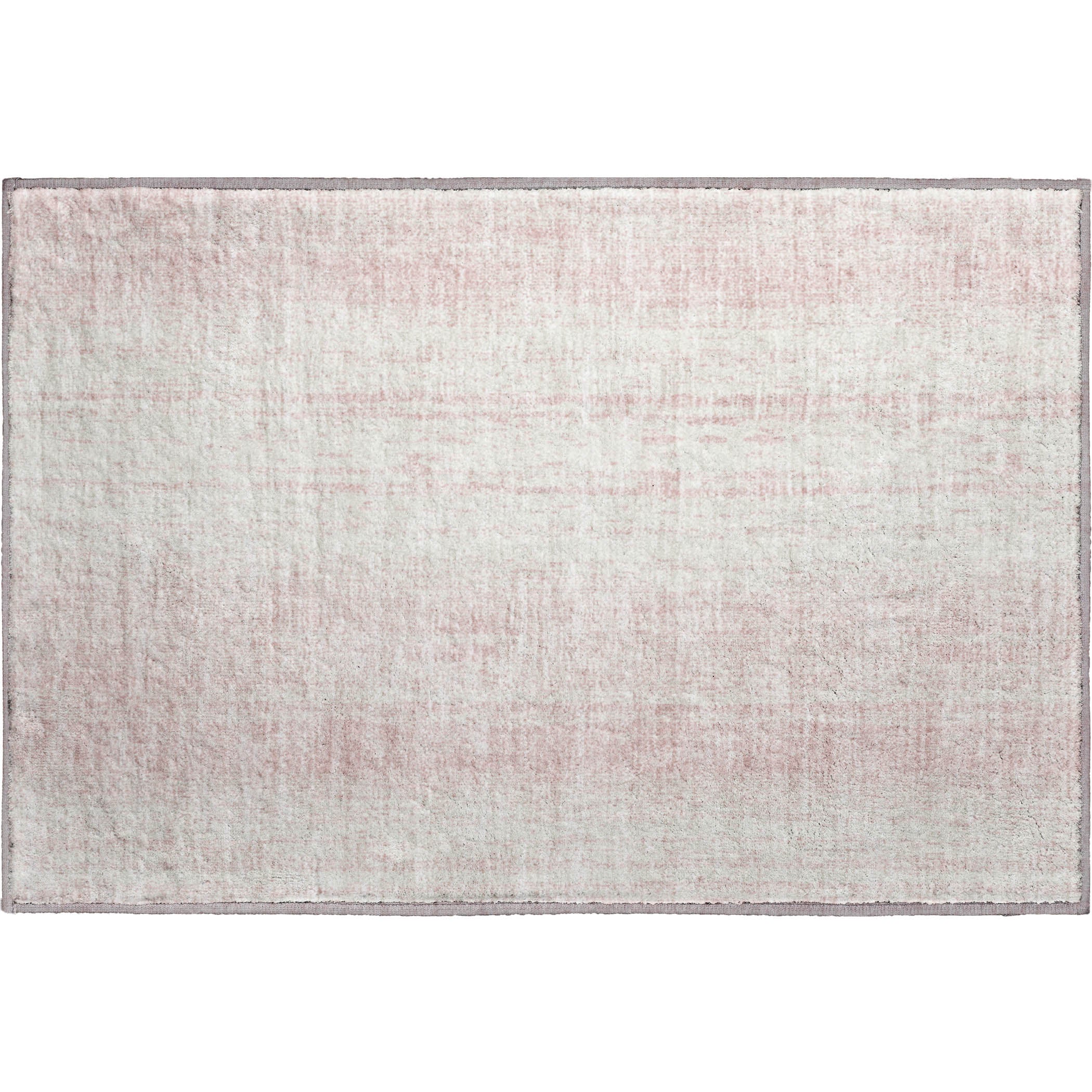 Lucerne Machine Washable Transitional Pink Rug 1'8" x 2'6" #shape_Rectangle