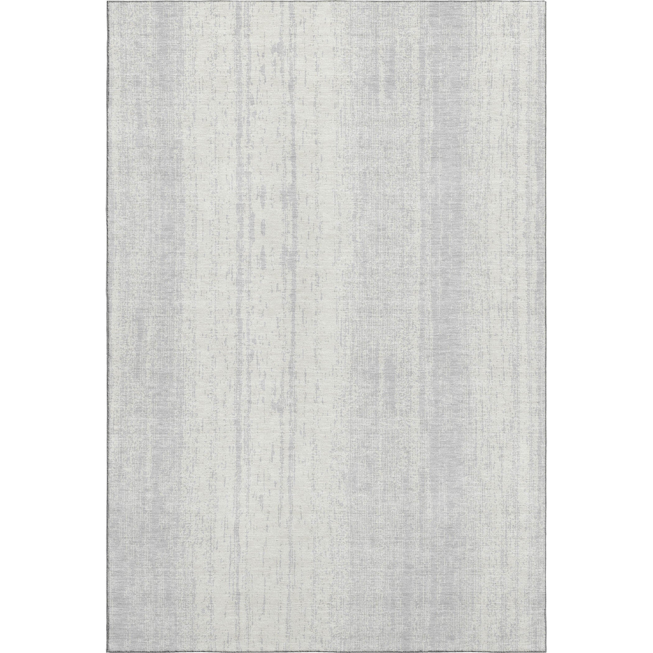 Lucerne Machine Washable Transitional Silver Gray Rug 2'6" x 3'10" #shape_Rectangle