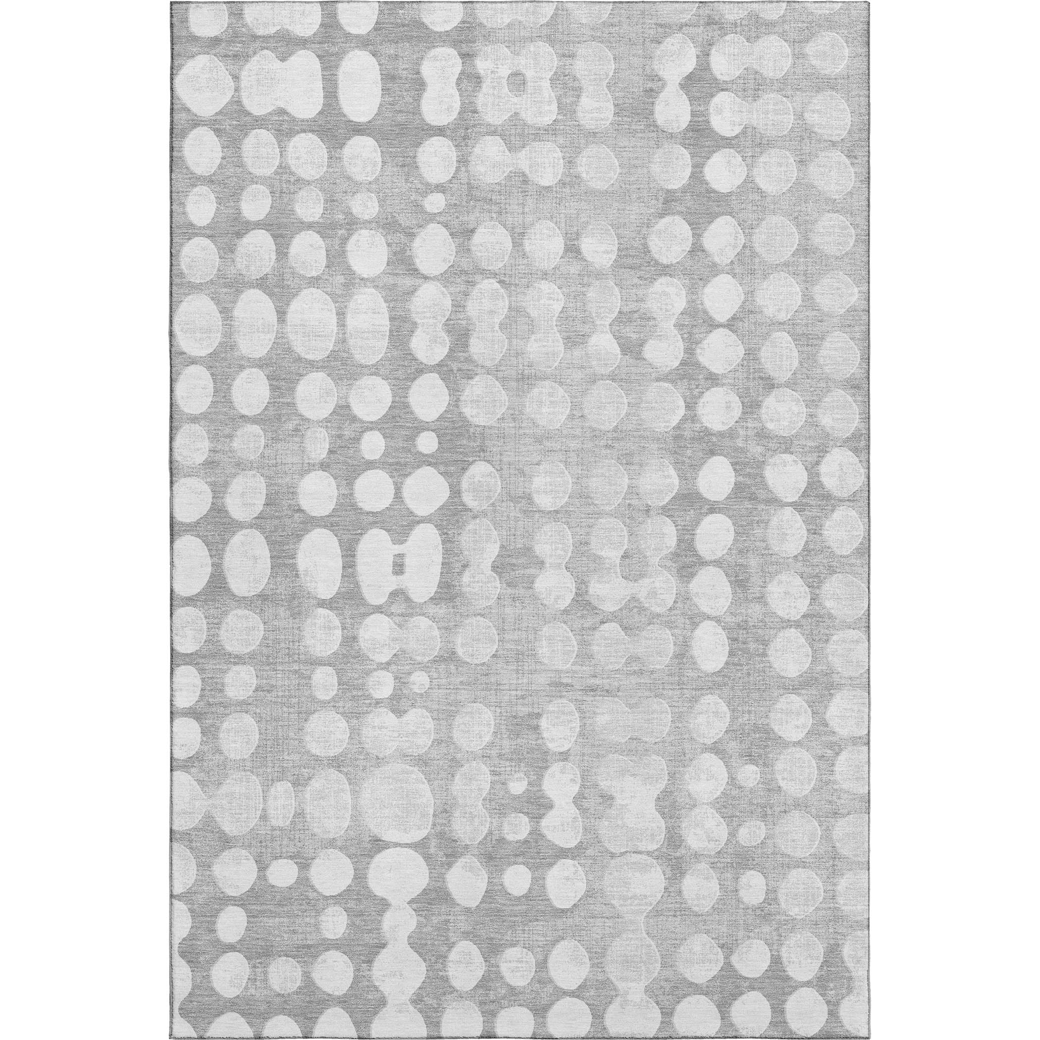 Budapest Machine Washable Transitional Gray Rug 2'6" x 3'10" #shape_Rectangle