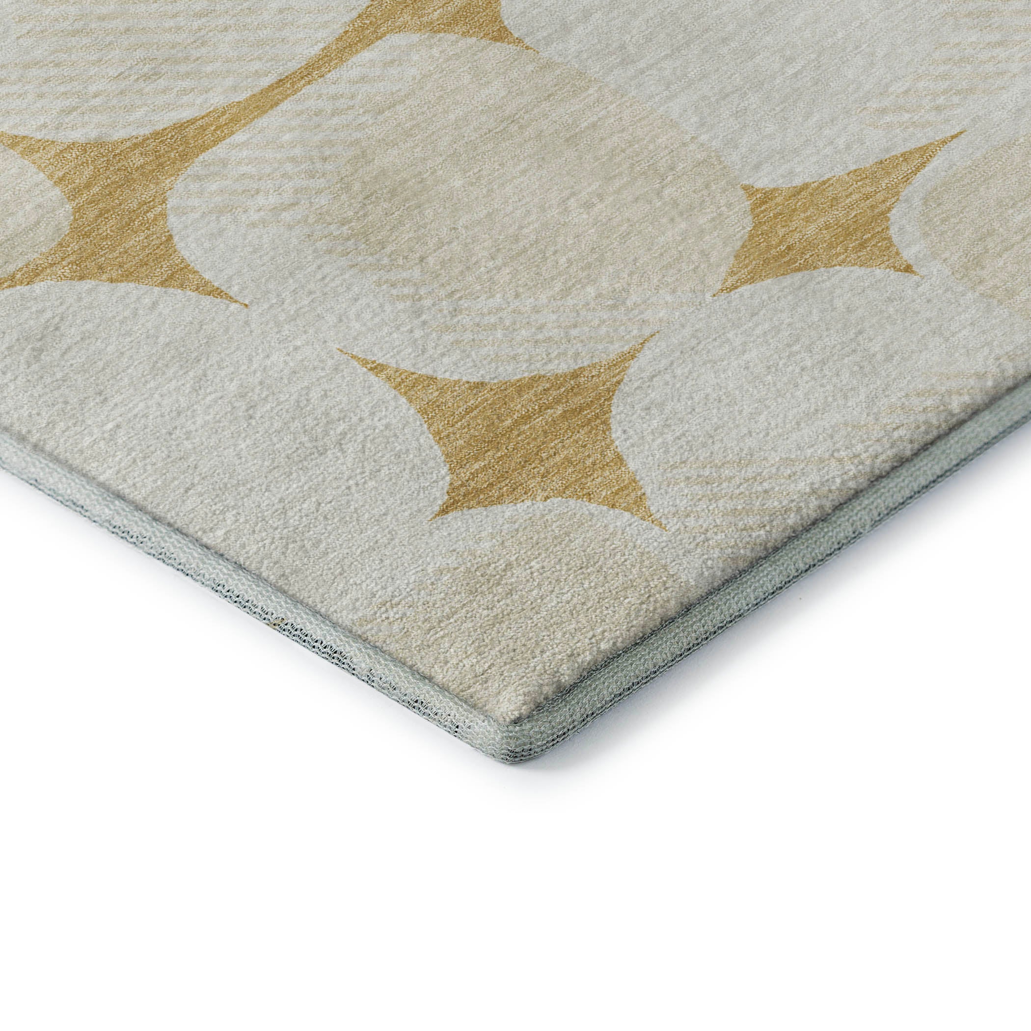 Lima Machine Washable Transitional Gold Rug 1'8" x 2'6" #shape_Rectangle