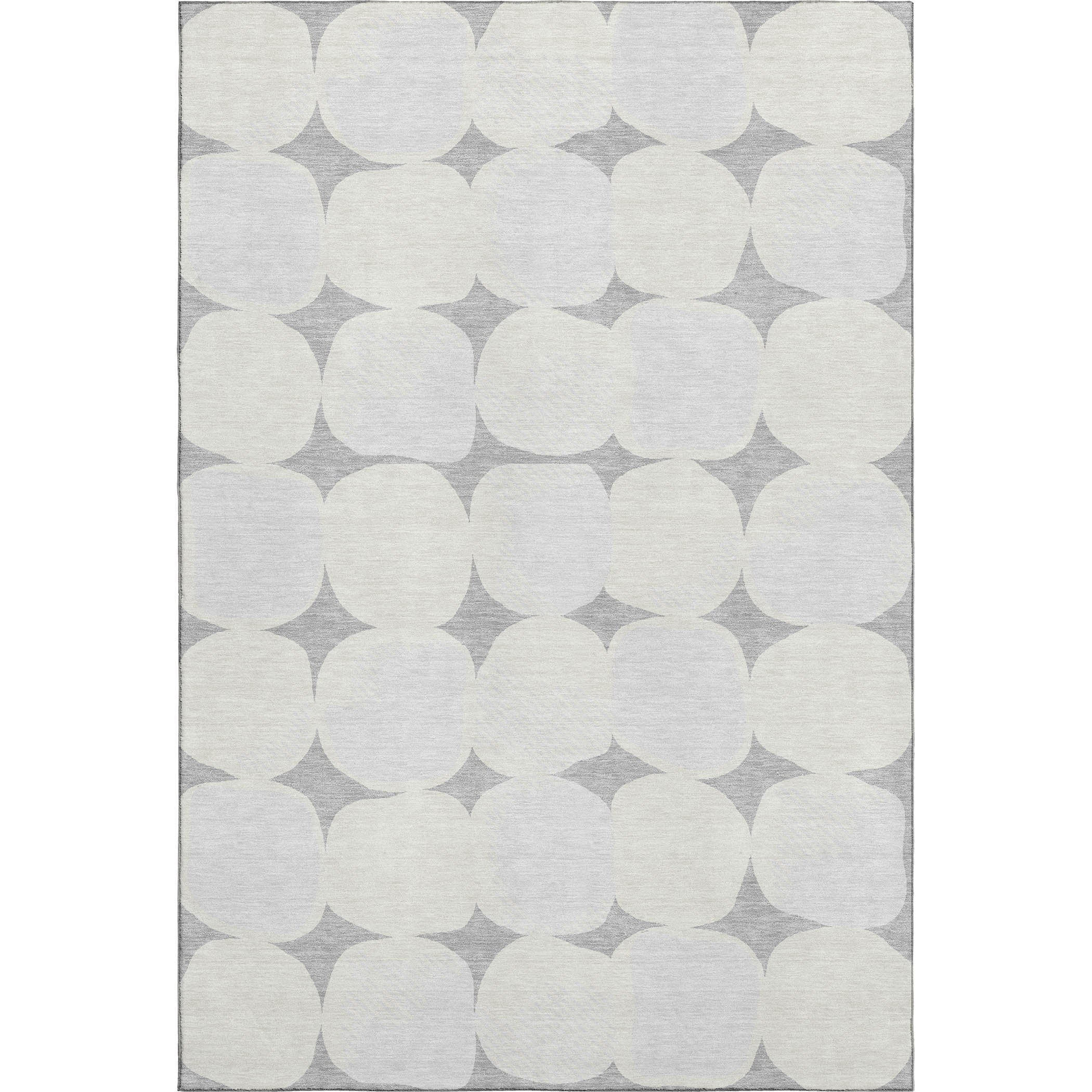 Lima Machine Washable Transitional Gray Rug 2'6" x 3'10" #shape_Rectangle