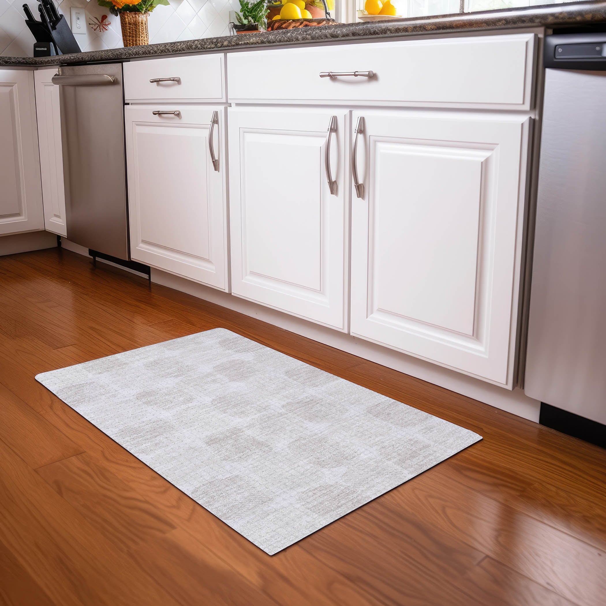 Lima Machine Washable Transitional Ivory Rug 1'8" x 2'6" #shape_Rectangle
