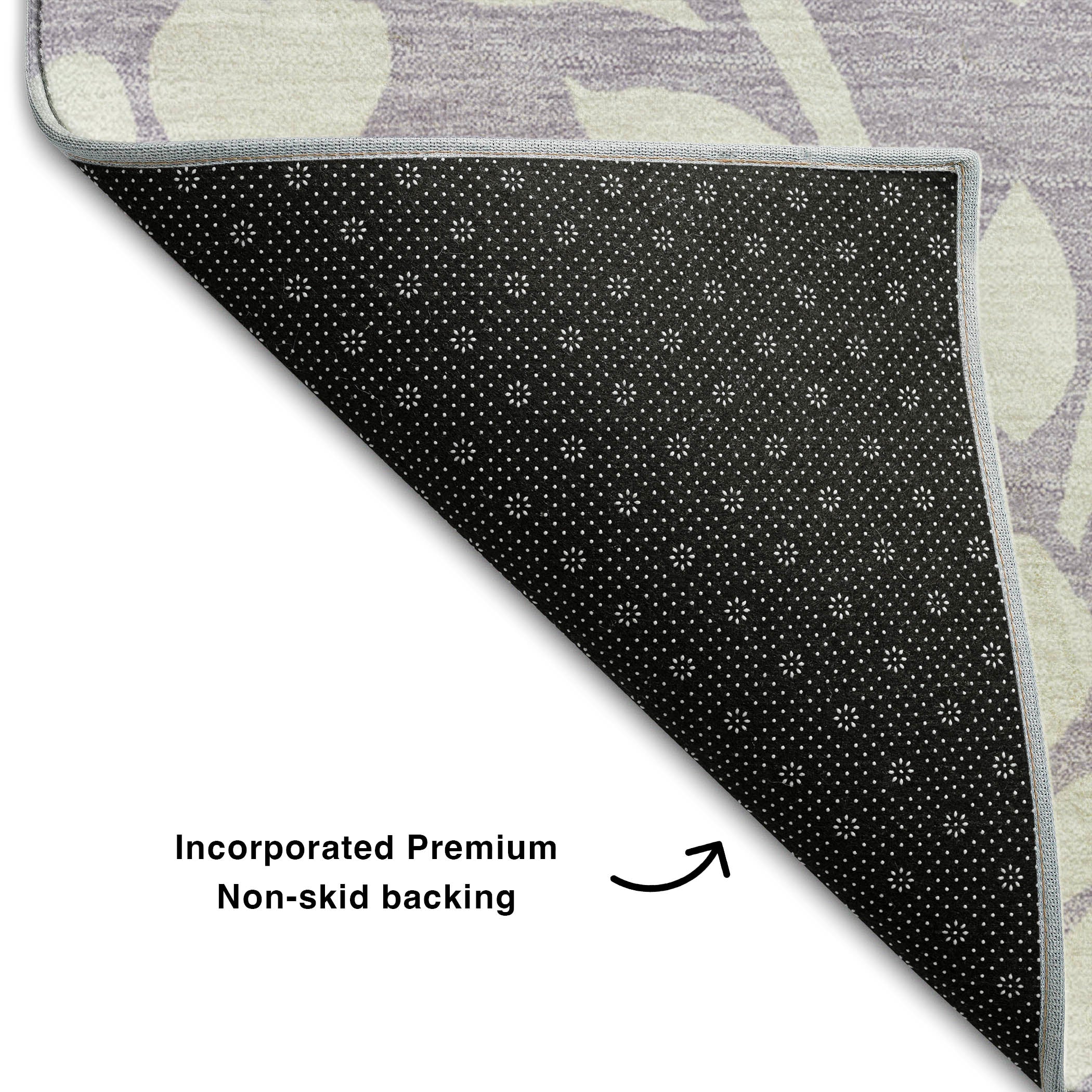 Montevideo Machine Washable Transitional Lavender Purple Rug 1'8" x 2'6" #shape_Rectangle