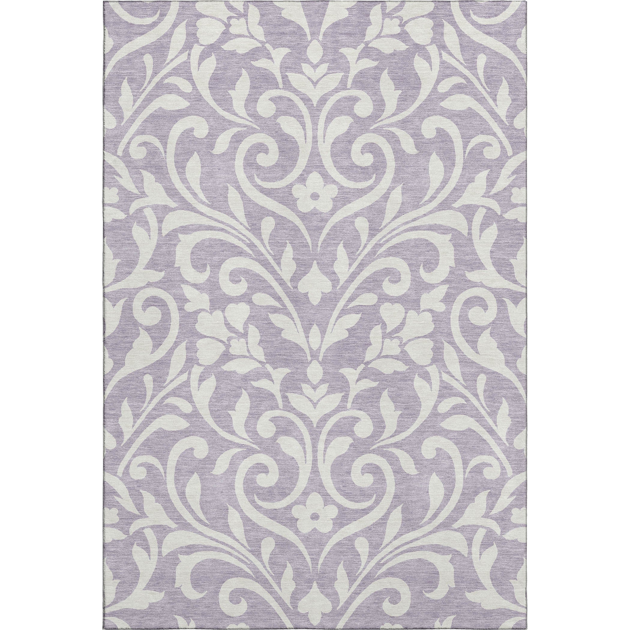 Montevideo Machine Washable Transitional Lavender Purple Rug 2'6" x 3'10" #shape_Rectangle
