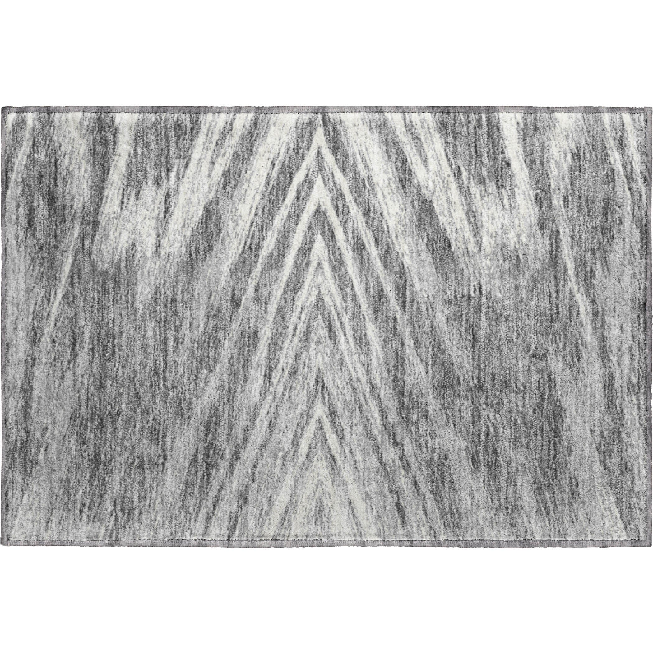 Bern Machine Washable Transitional Gray Rug 1'8" x 2'6" #shape_Rectangle