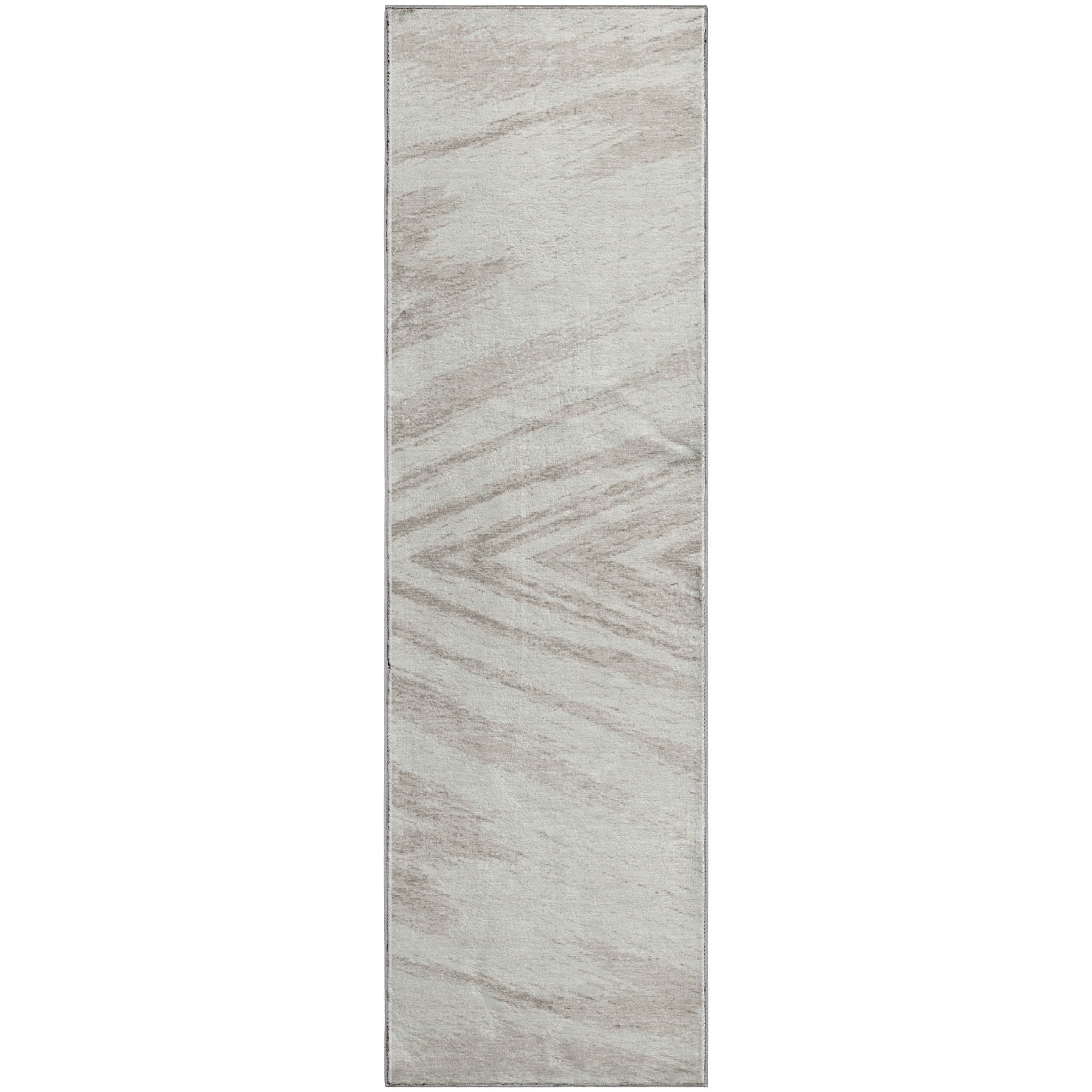 Bern Machine Washable Transitional Ivory Rug 2'3" x 7'6" #shape_Runner