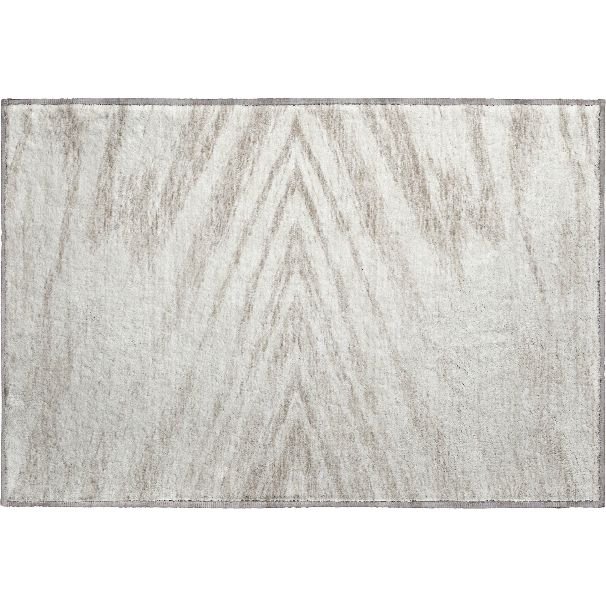 Bern Machine Washable Transitional Ivory Rug 1'8" x 2'6" #shape_Rectangle