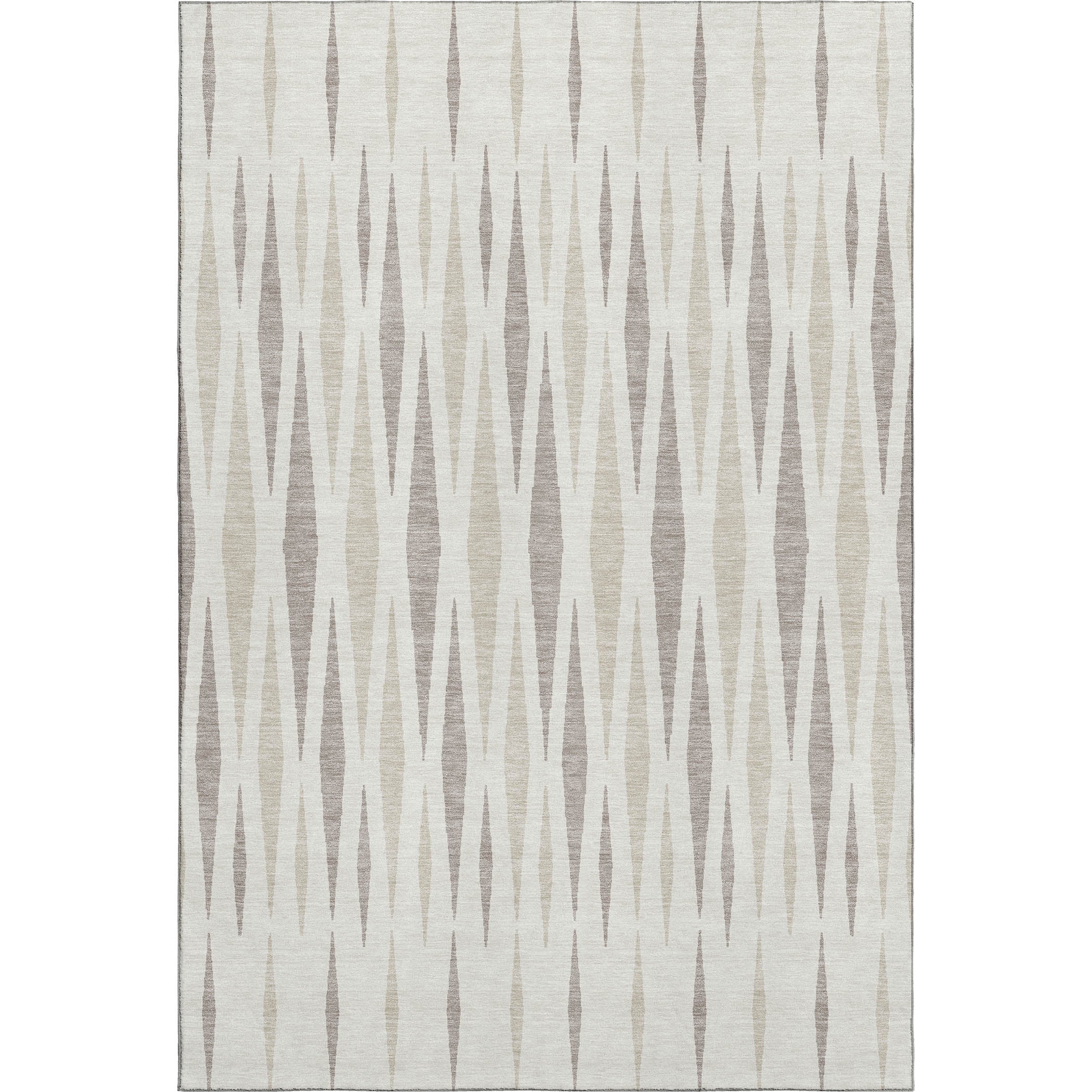 Zanzibar Machine Washable Transitional Ivory Rug 2'6" x 3'10" #shape_Rectangle