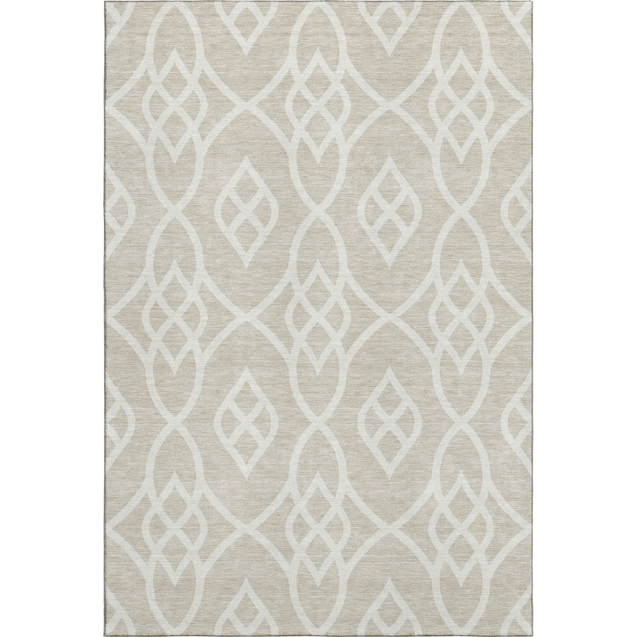 Jaipur Machine Washable Transitional Beige Brown Rug 2'6" x 3'10" #shape_Rectangle