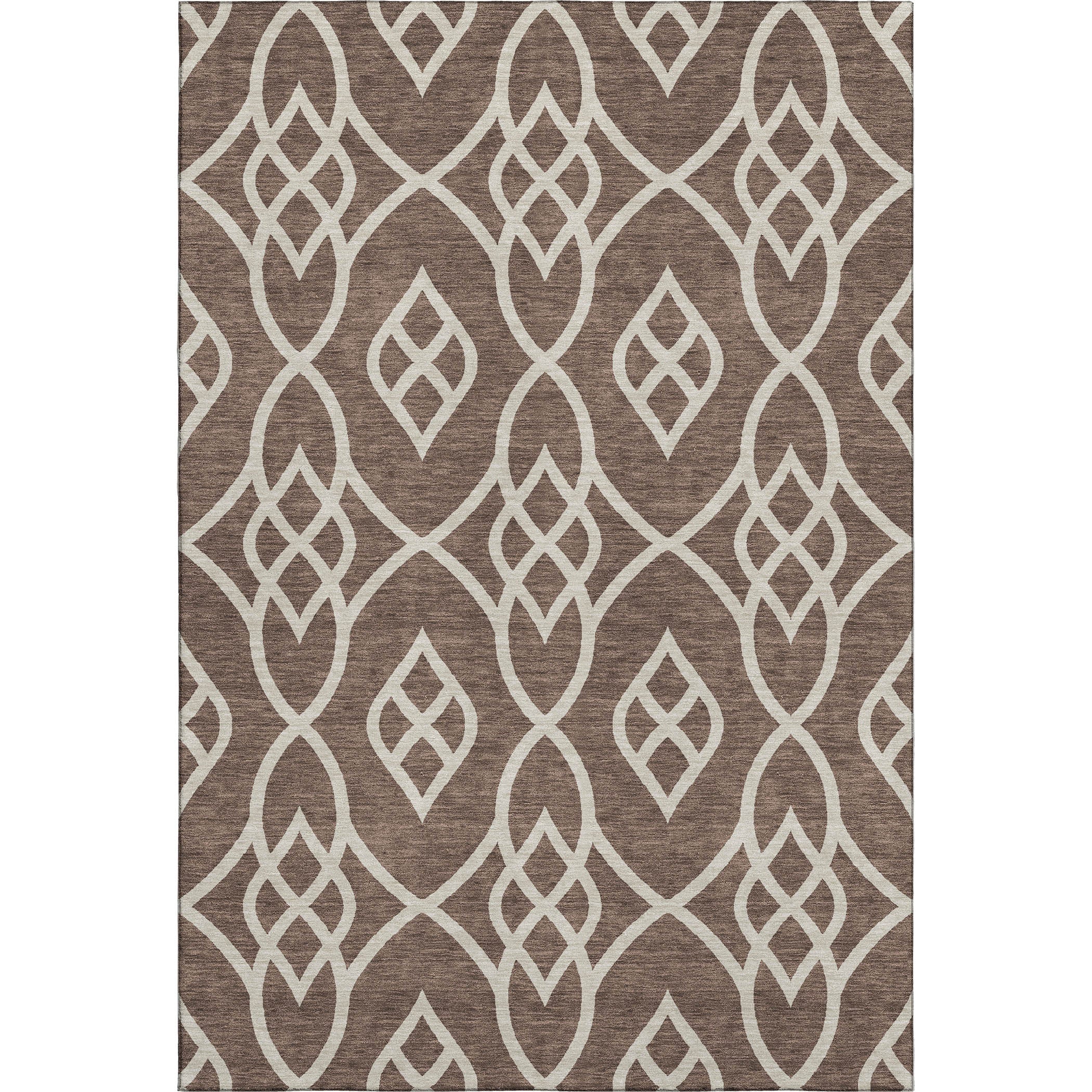 Jaipur Machine Washable Transitional Chocolate Brown Rug 2'6" x 3'10" #shape_Rectangle