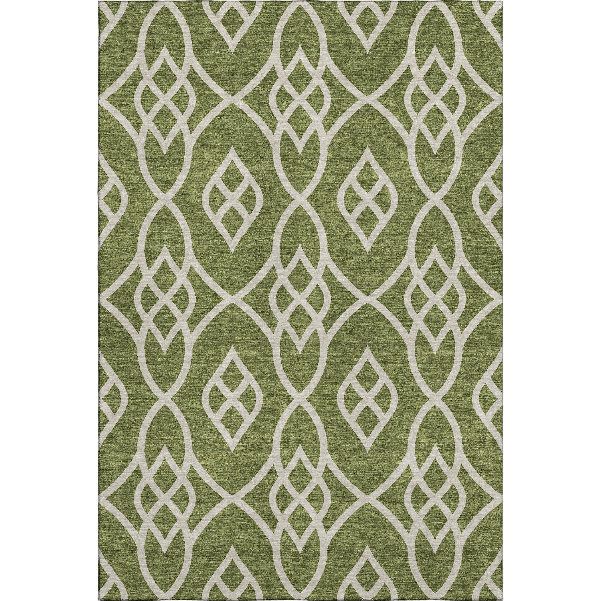 Jaipur Machine Washable Transitional Olive Green Rug 2'6" x 3'10" #shape_Rectangle