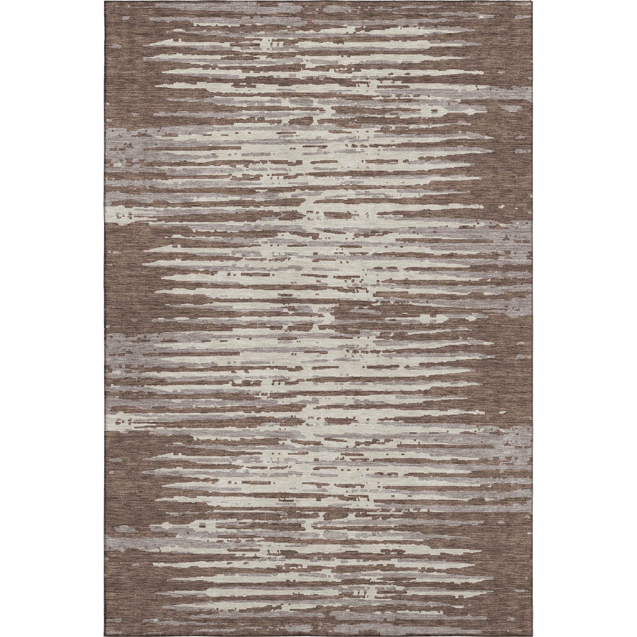 Chiang Mai Machine Washable Transitional Brown Rug 2'6" x 3'10" #shape_Rectangle