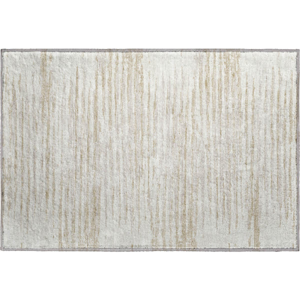 Chiang Mai Machine Washable Transitional Ivory Rug 1'8" x 2'6"