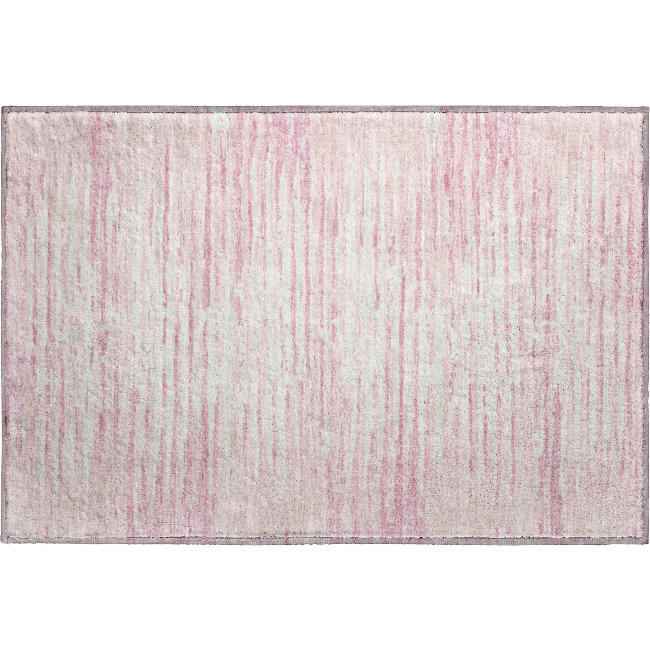 Chiang Mai Machine Washable Transitional Pink Rug 1'8" x 2'6" #shape_Rectangle