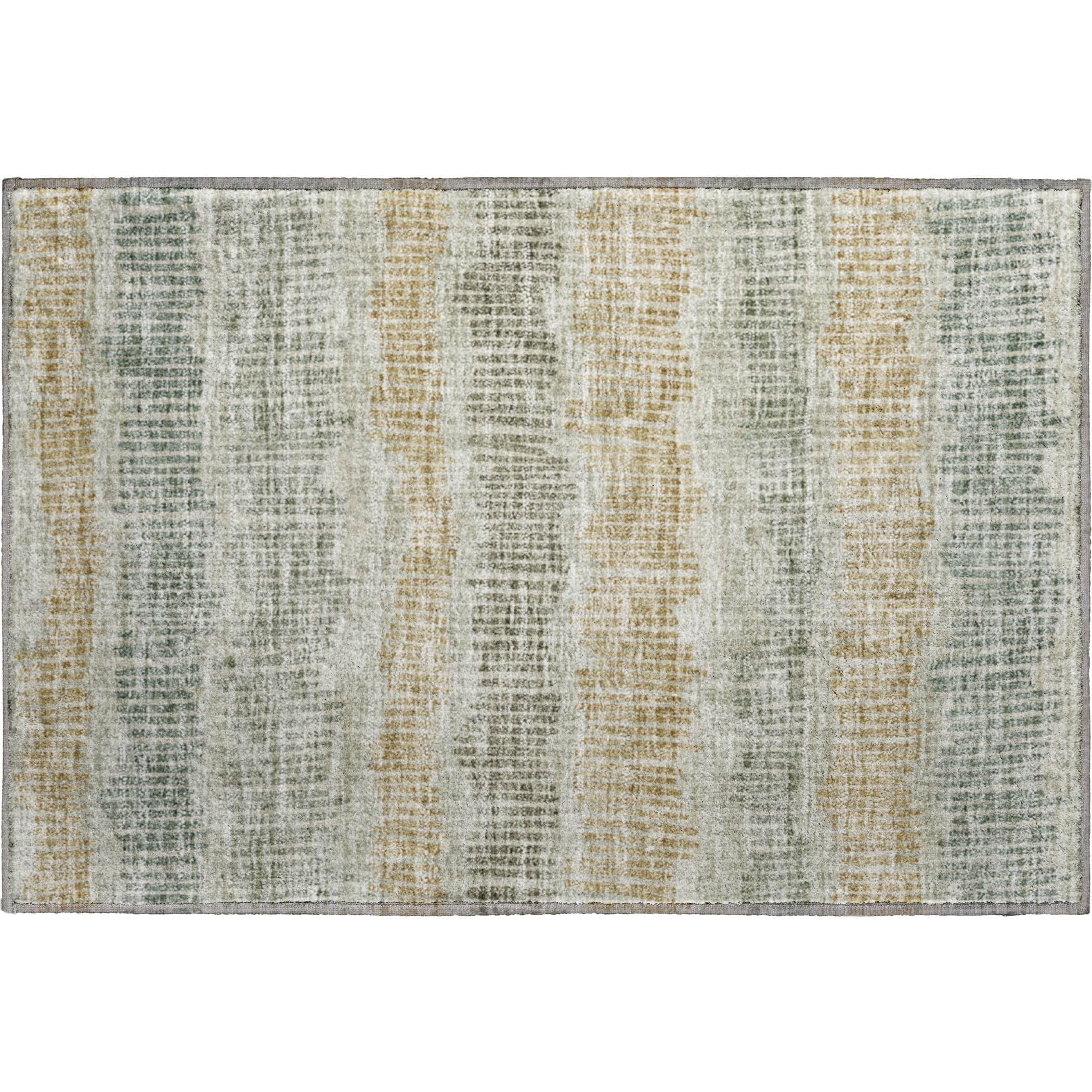Lima Machine Washable Transitional Beige Brown Rug 1'8" x 2'6" #shape_Rectangle