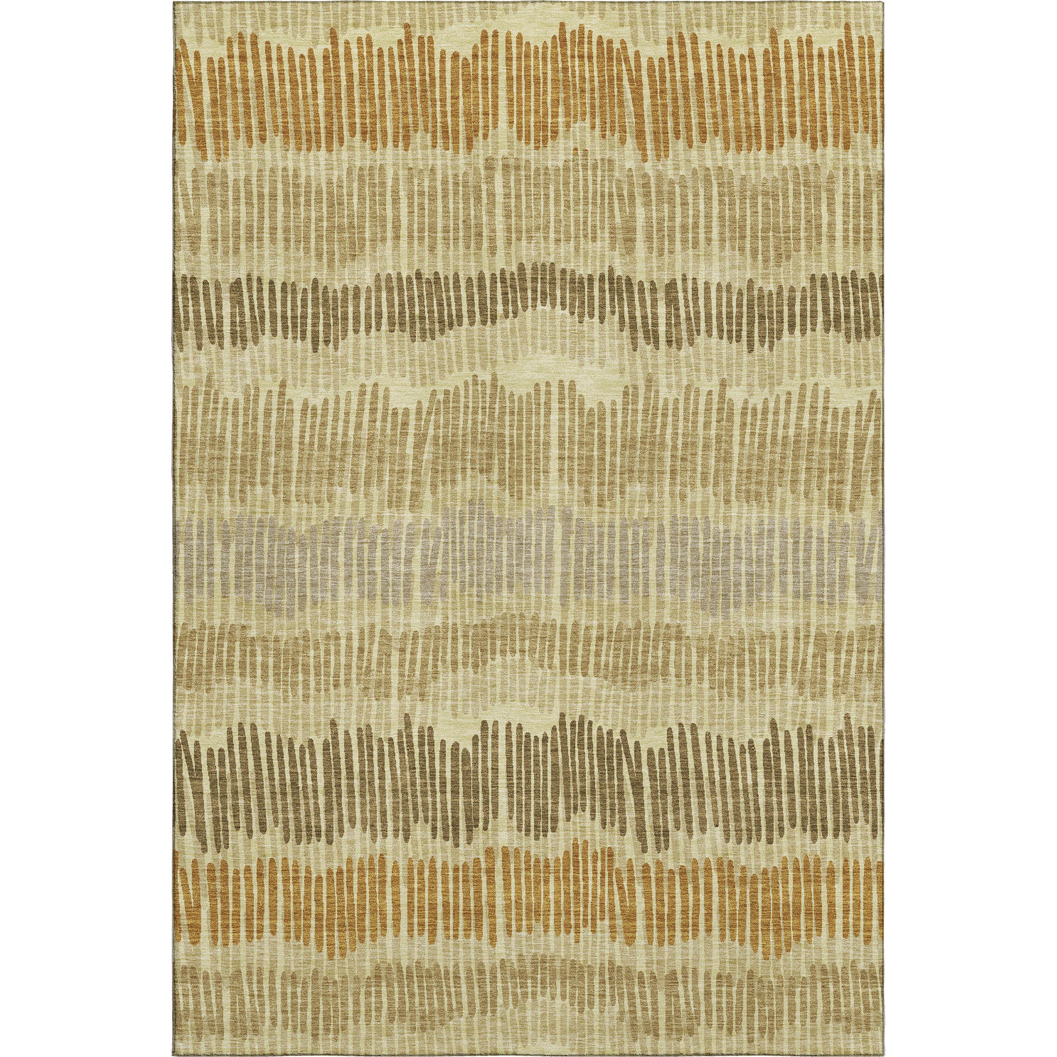 Lima Machine Washable Transitional Gold Rug 2'6" x 3'10" #shape_Rectangle