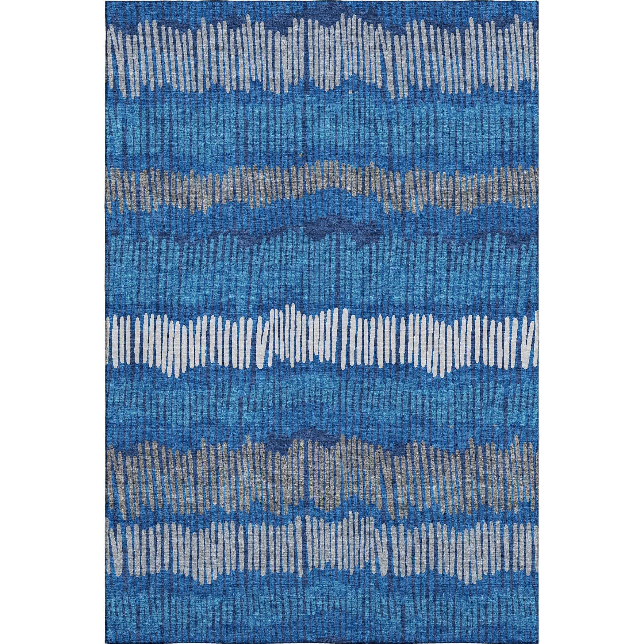 Lima Machine Washable Transitional Navy Blue Rug 2'6" x 3'10" #shape_Rectangle
