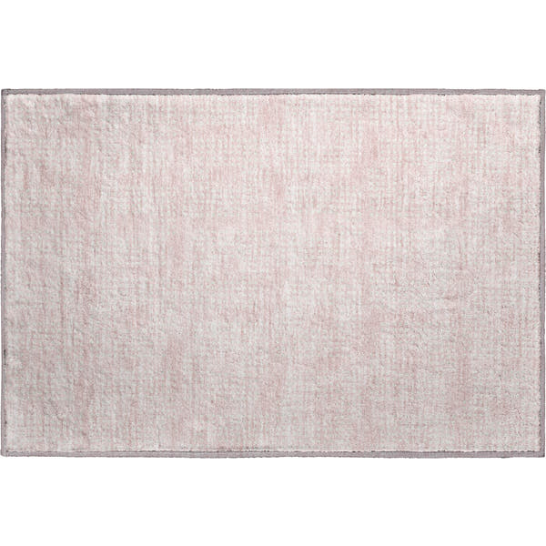 Valletta Machine Washable Transitional Pink Rug 1'8" x 2'6"
