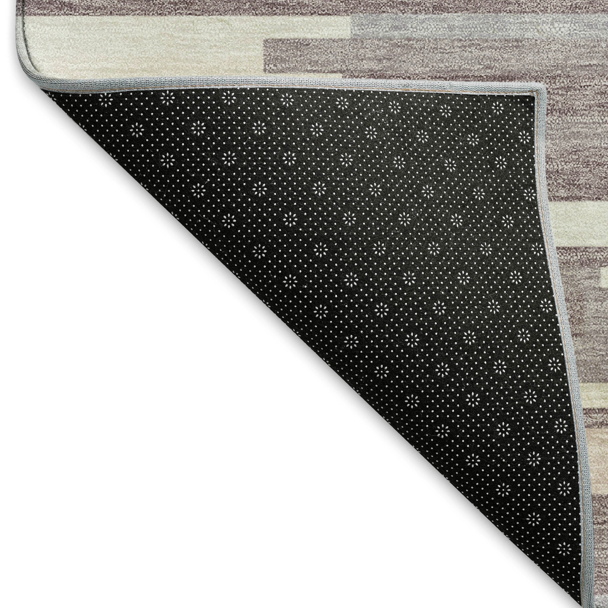 Cartagena Machine Washable Transitional Lavender Purple Rug 1'8" x 2'6" #shape_Rectangle
