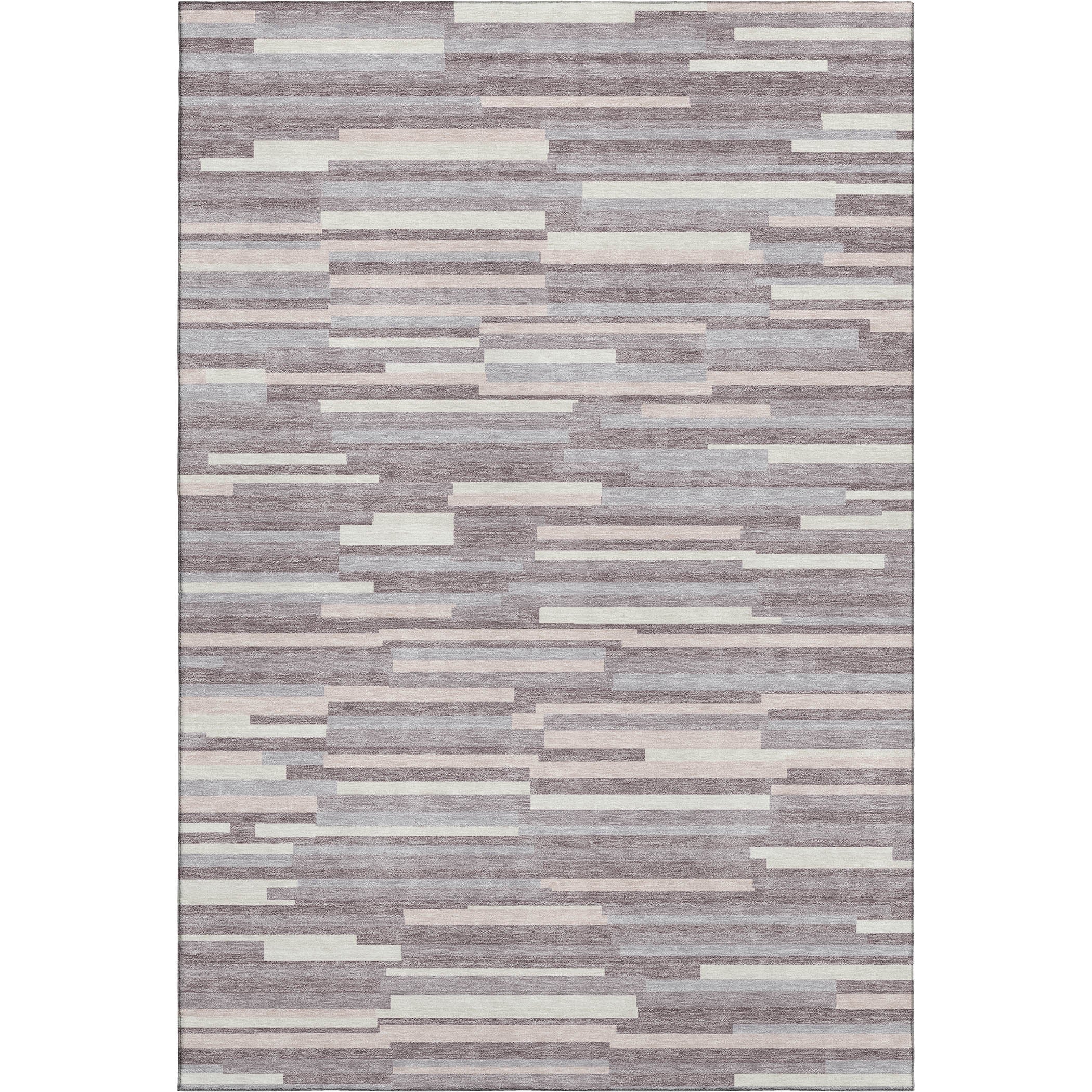 Cartagena Machine Washable Transitional Lavender Purple Rug 2'6" x 3'10" #shape_Rectangle