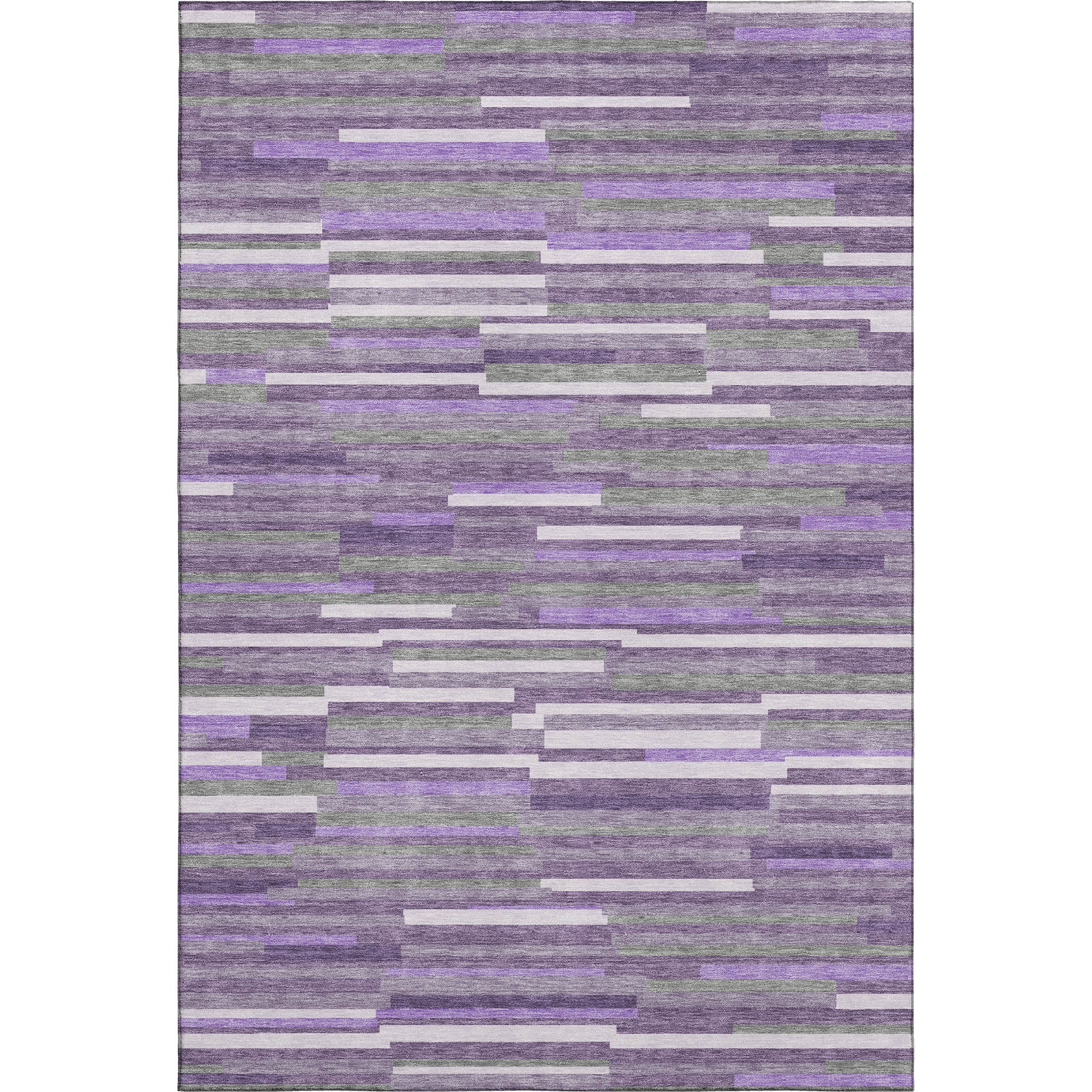 Cartagena Machine Washable Transitional Purple Rug 2'6" x 3'10" #shape_Rectangle