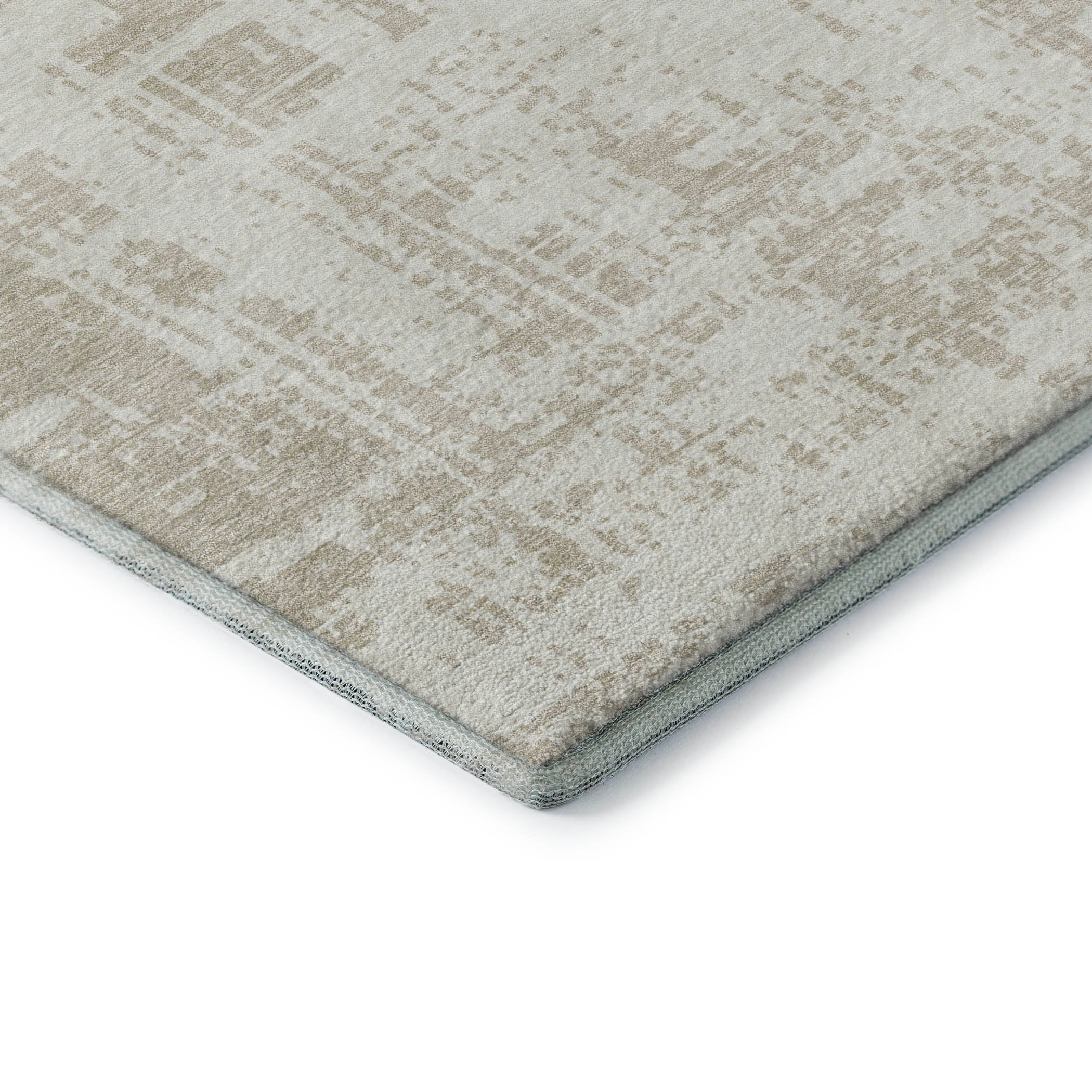 Queenstown Machine Washable Transitional Ivory Rug 1'8" x 2'6" #shape_Rectangle