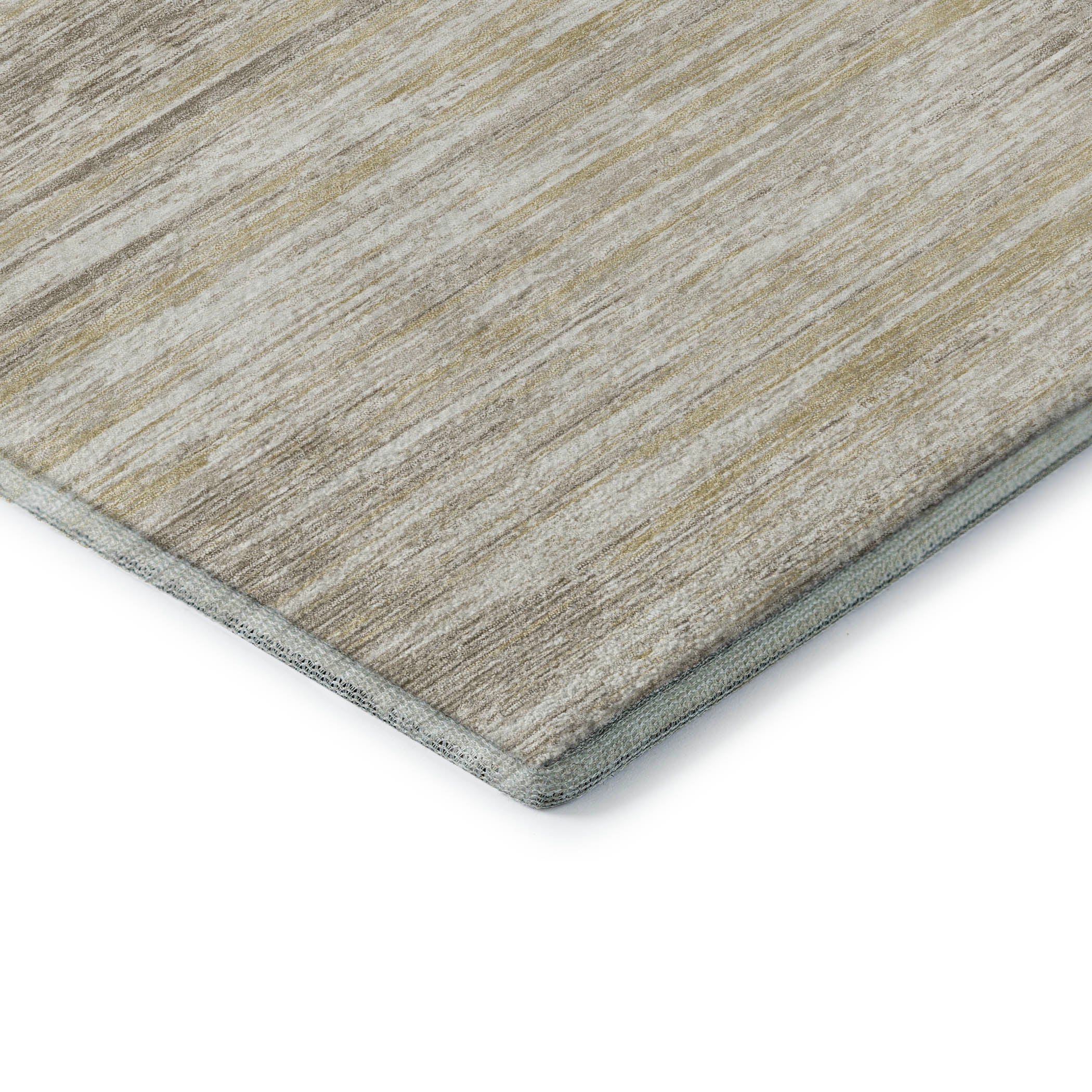 Seoul Machine Washable Transitional Beige Brown Rug 1'8" x 2'6" #shape_Rectangle
