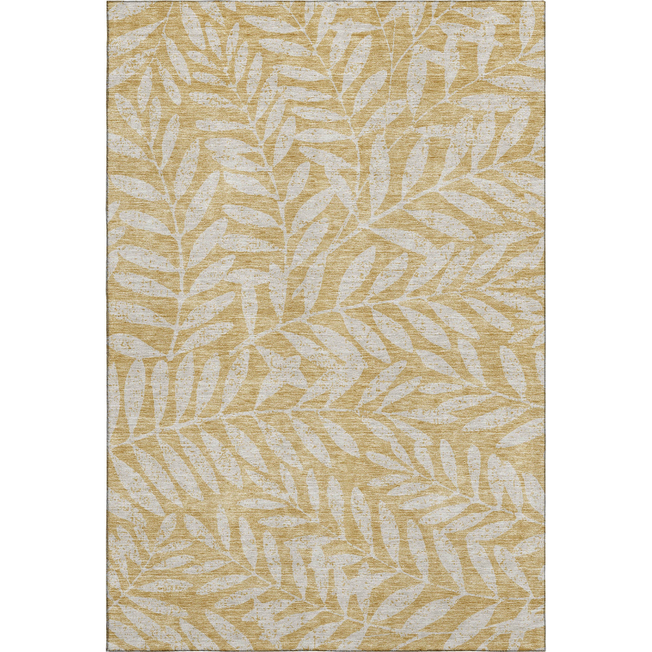 Lima Machine Washable Transitional Gold Rug 2'6" x 3'10" #shape_Rectangle