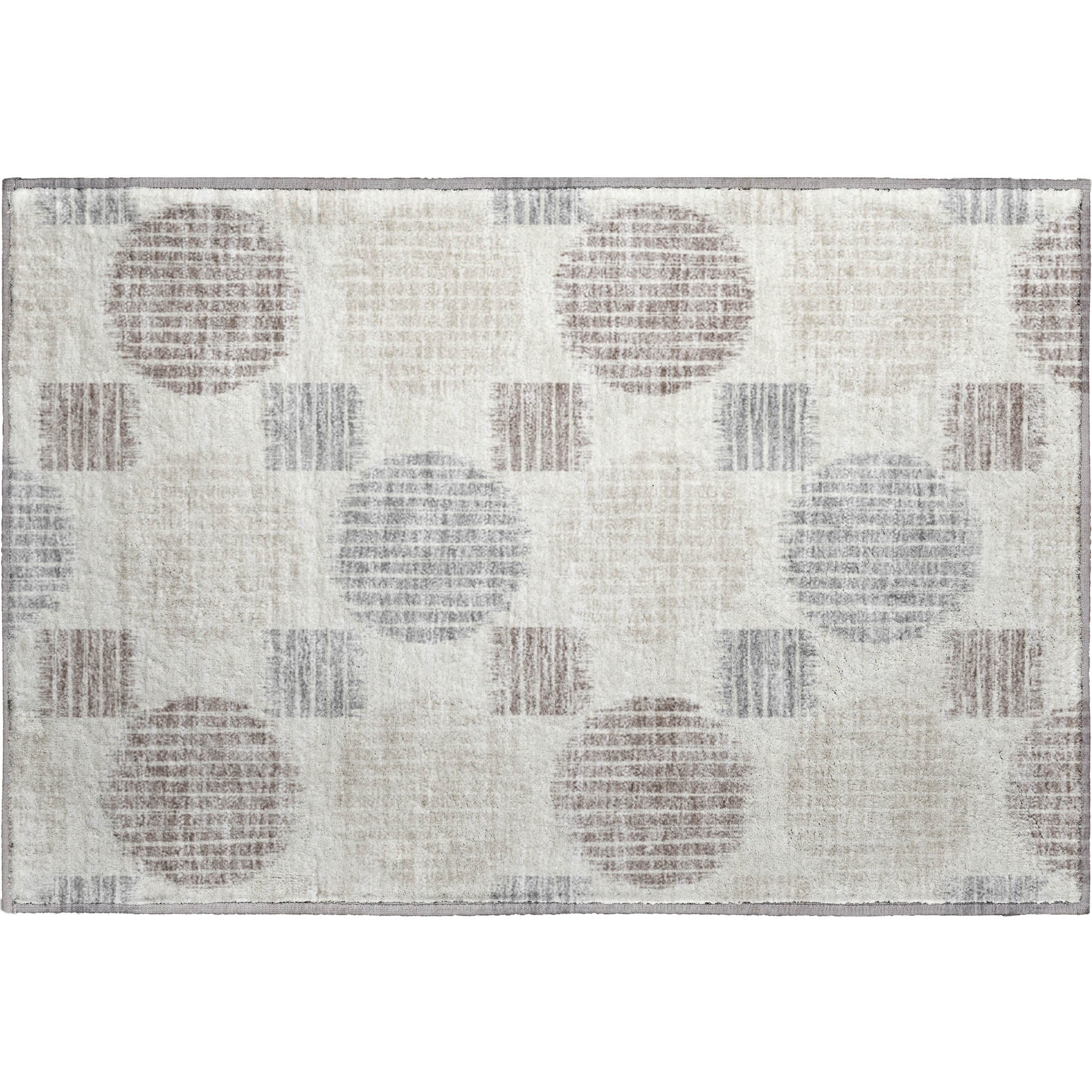 Jaipur Machine Washable Transitional Ivory Rug 1'8" x 2'6" #shape_Rectangle
