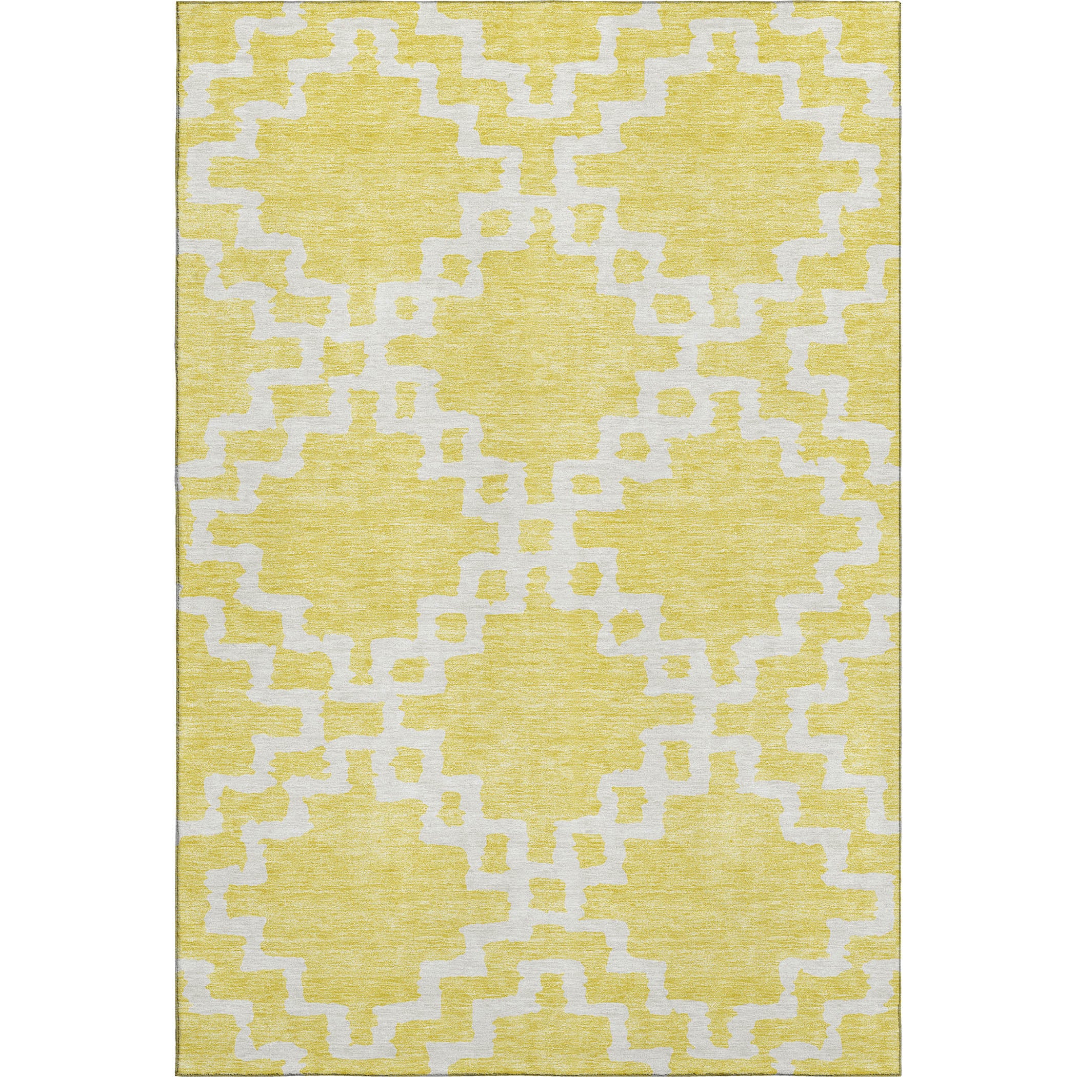 Budapest Machine Washable Transitional Yellow Gold Rug 2'6" x 3'10" #shape_Rectangle