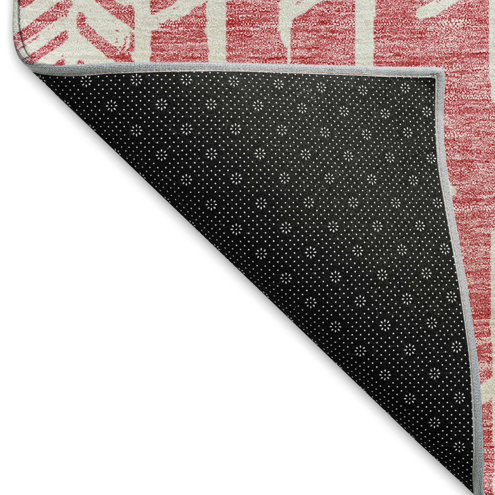 Reykjavik Machine Washable Transitional Blush Pink Rug 1'8" x 2'6" #shape_Rectangle