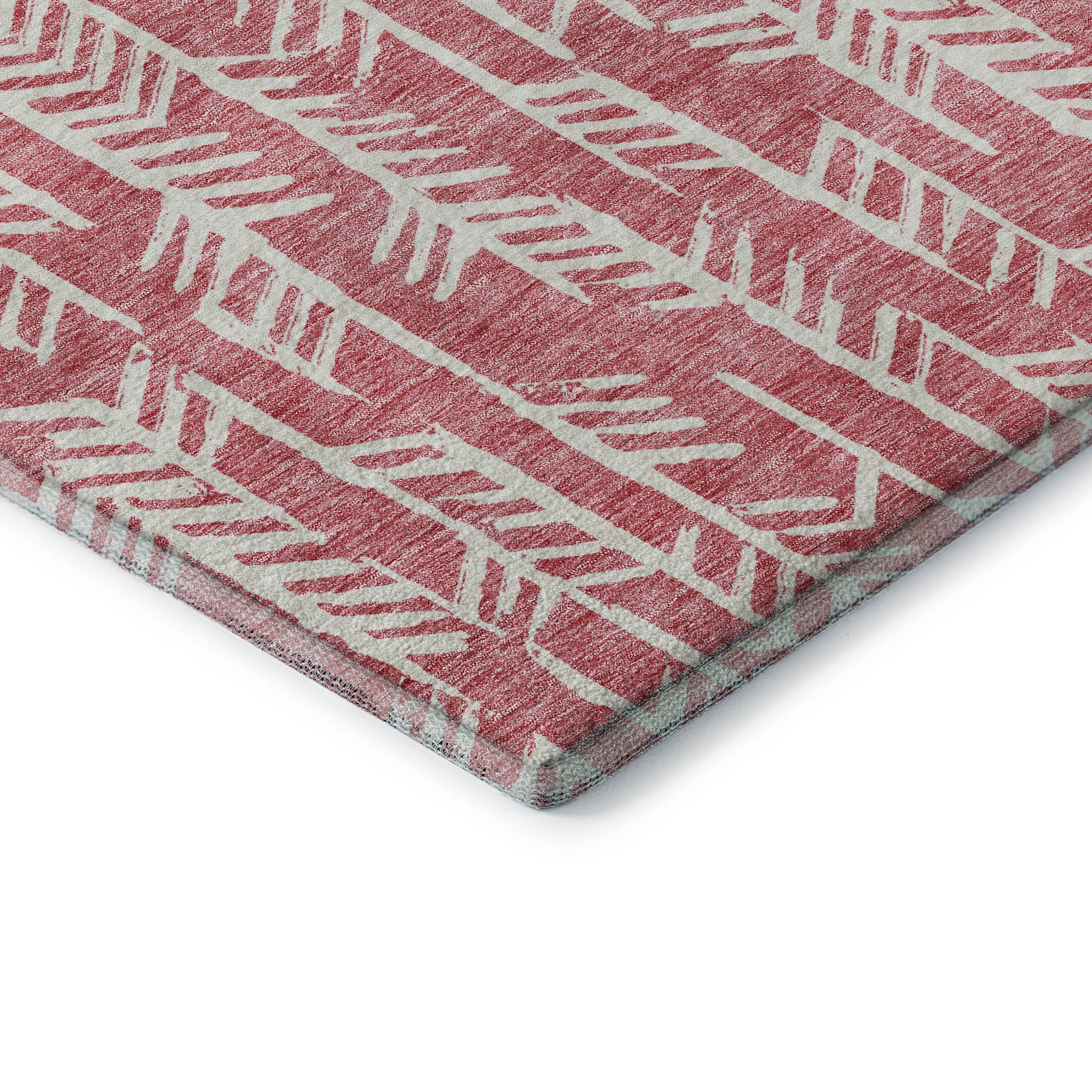 Reykjavik Machine Washable Transitional Blush Pink Rug 1'8" x 2'6" #shape_Rectangle