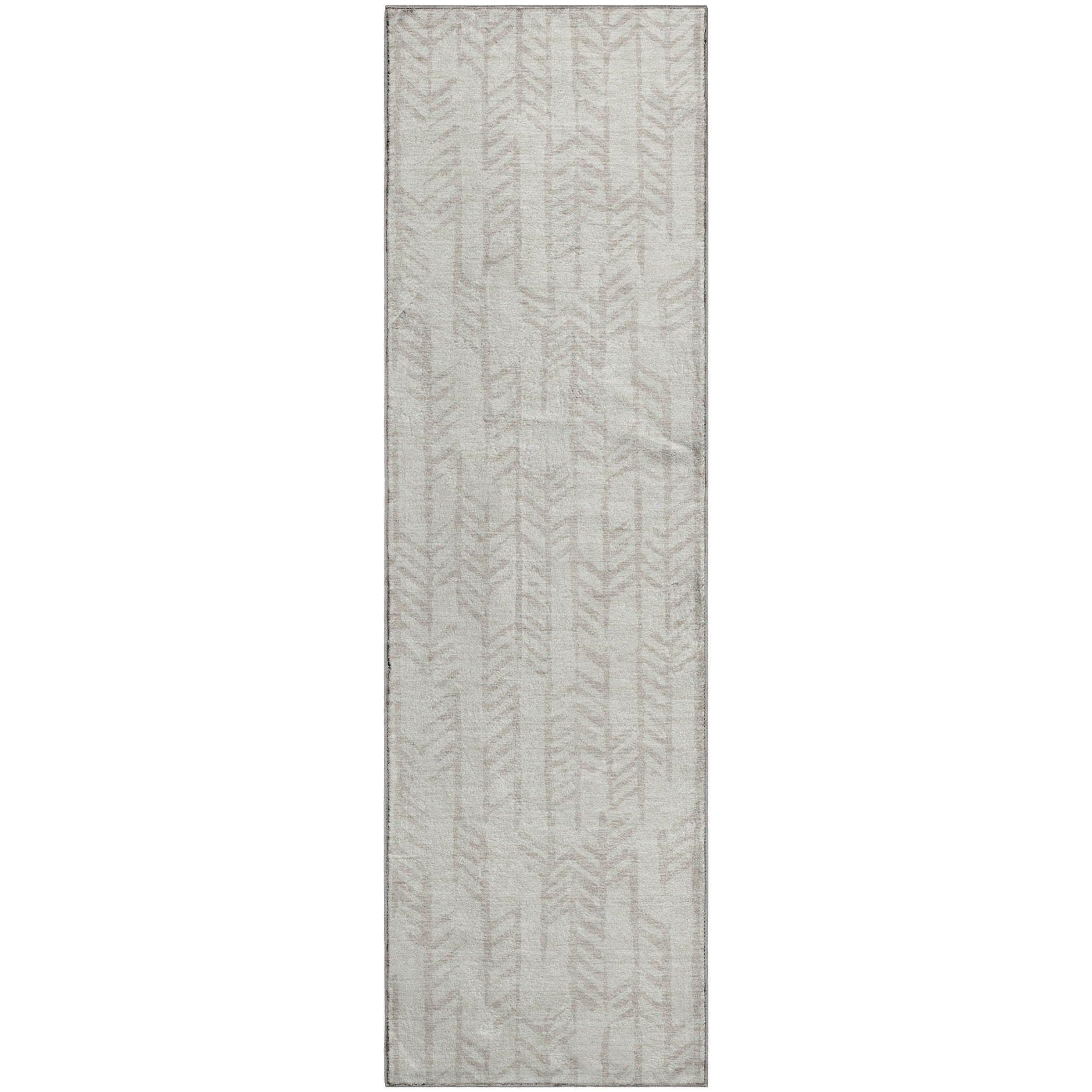 Reykjavik Machine Washable Transitional Ivory Rug 2'3" x 7'6" #shape_Runner