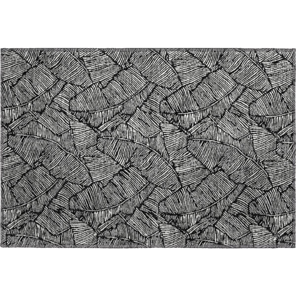 Dubrovnik Machine Washable Transitional Black Rug 1'8" x 2'6"
